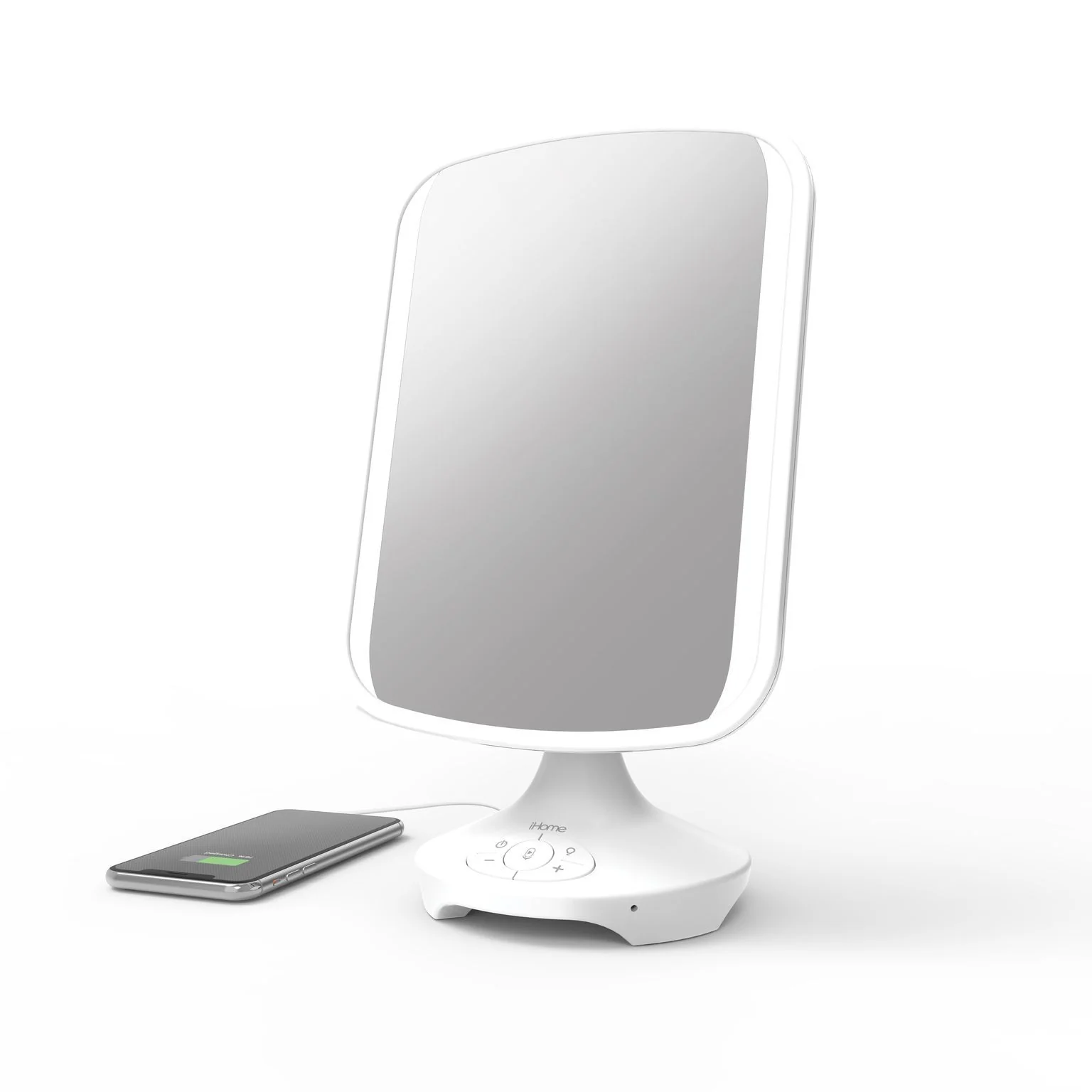 IHOME REFLECT VANITY SPEAKER W BLUETOOTH, SPEAKERPHONE & USB CHG