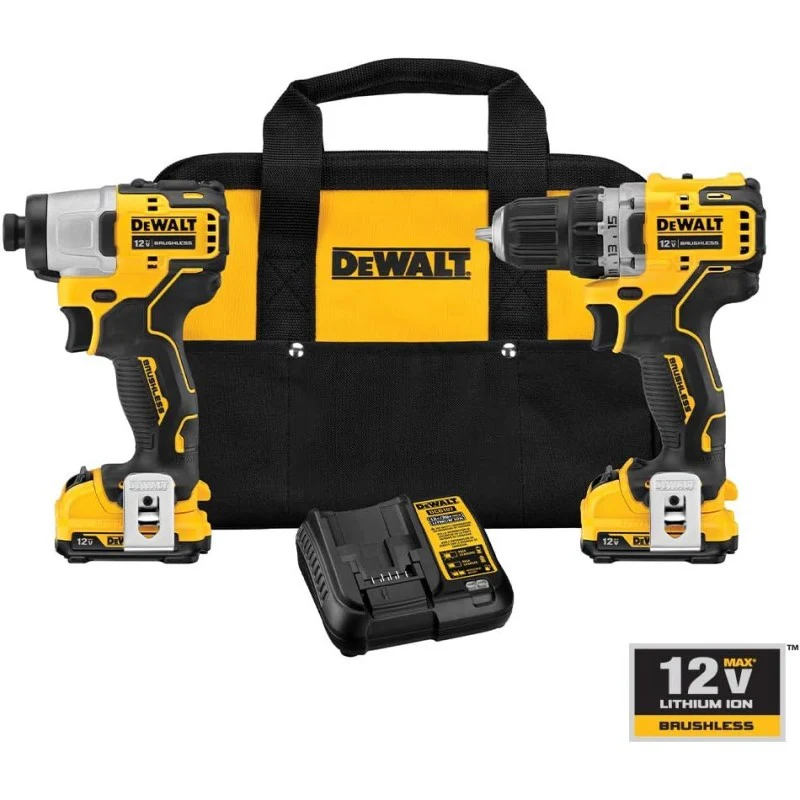 12V MAX XR DRILL/IMPACT DRIVER COM