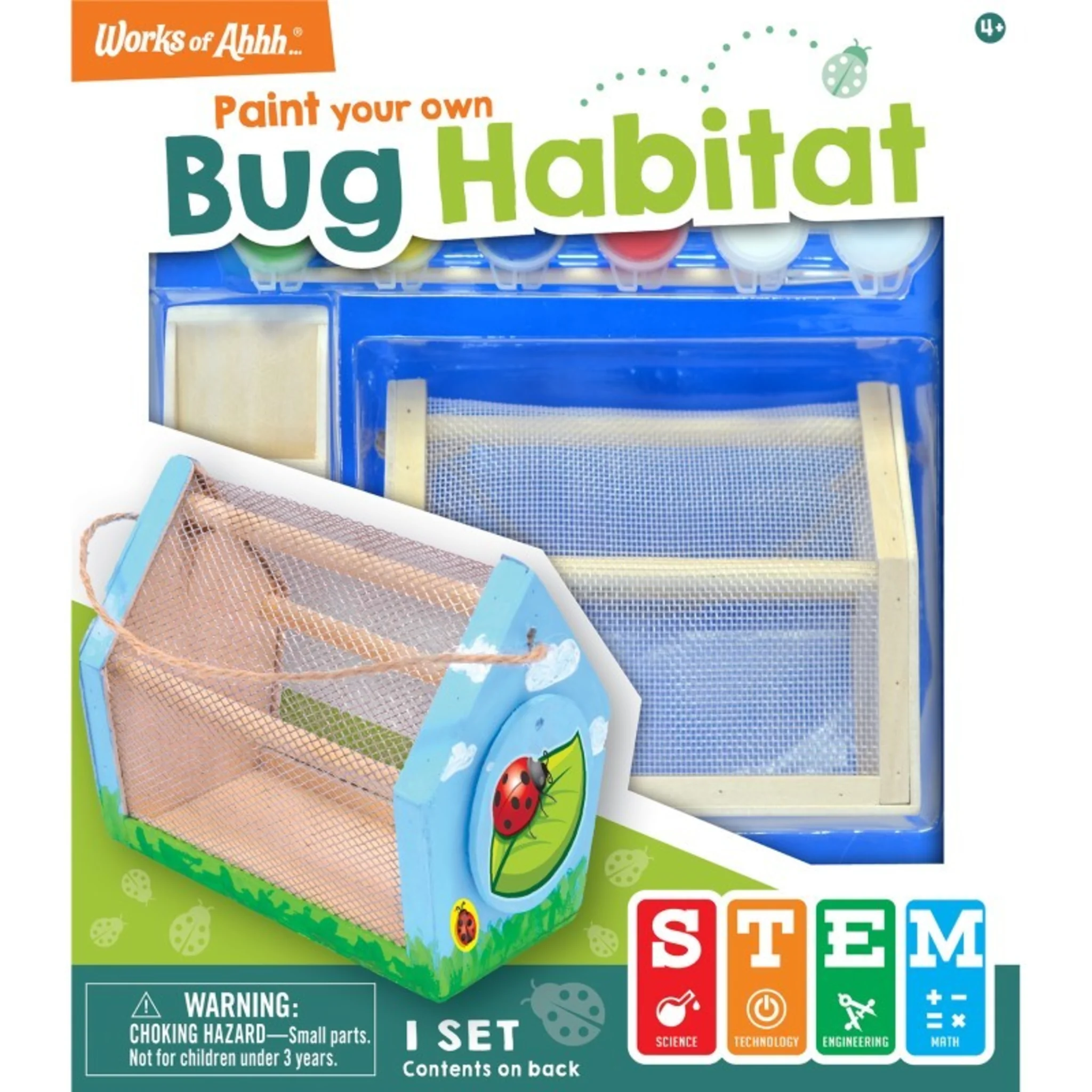 BUG HABITAT - CLASSIC WOOD PAINT KIT - Image 2