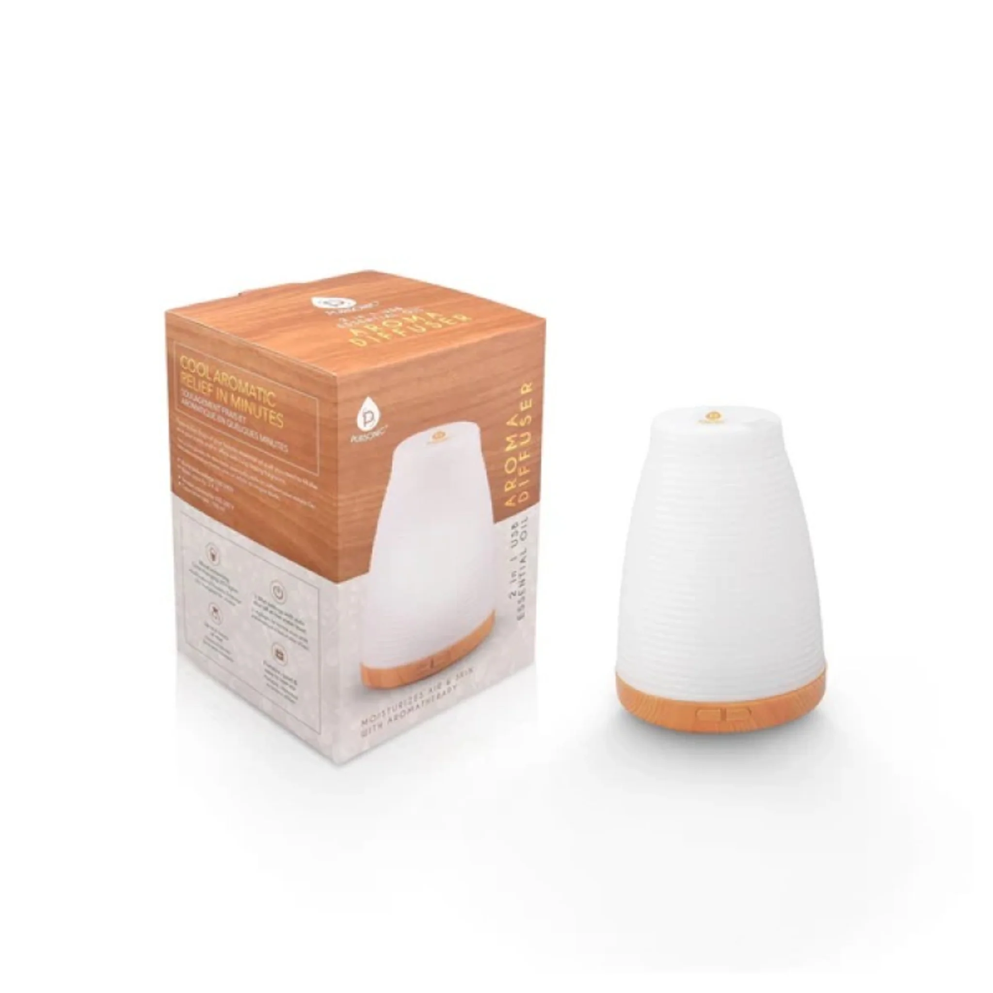 2-IN-1 USB ESSENTIAL OIL AROMA DIFFUSER - Image 2