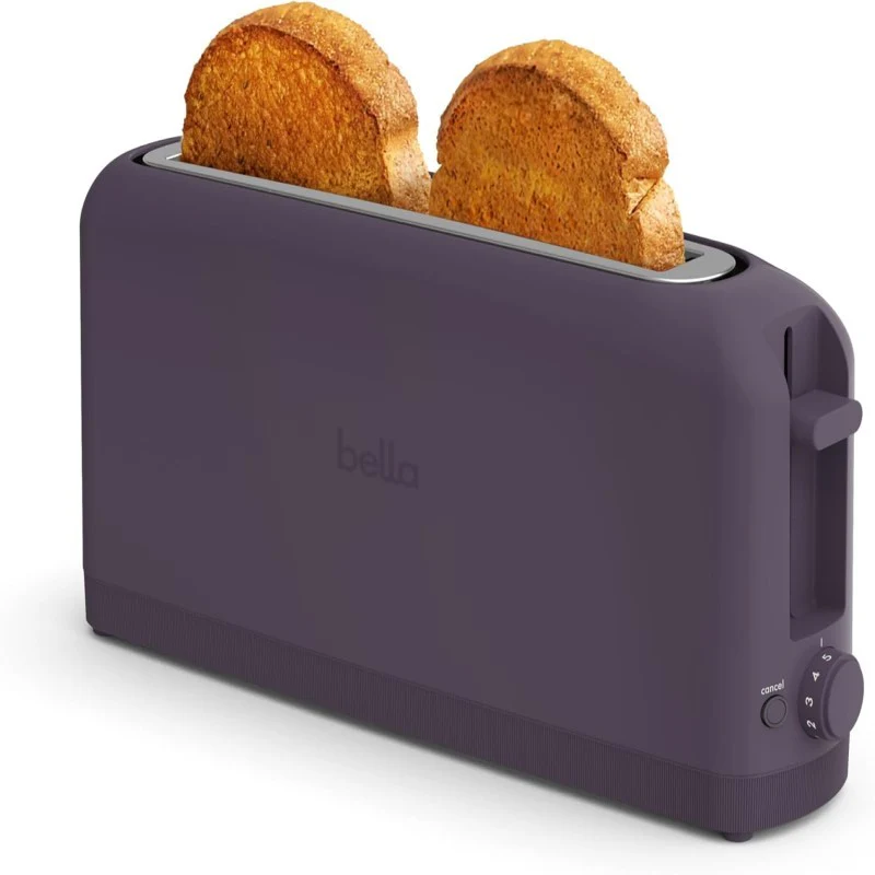 2 SLICE SLIM TOASTER - (PURPLE)