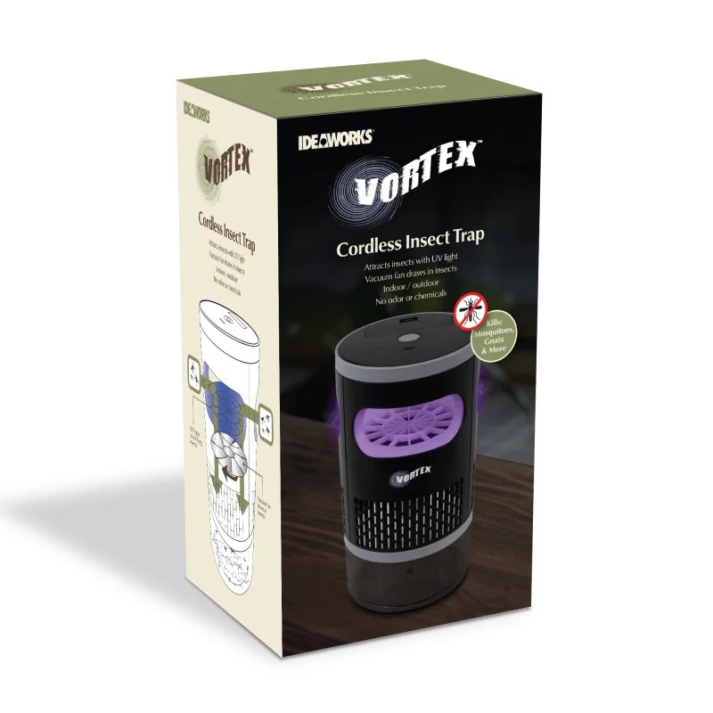 CORDLESS VORTEX INSECT TRAP