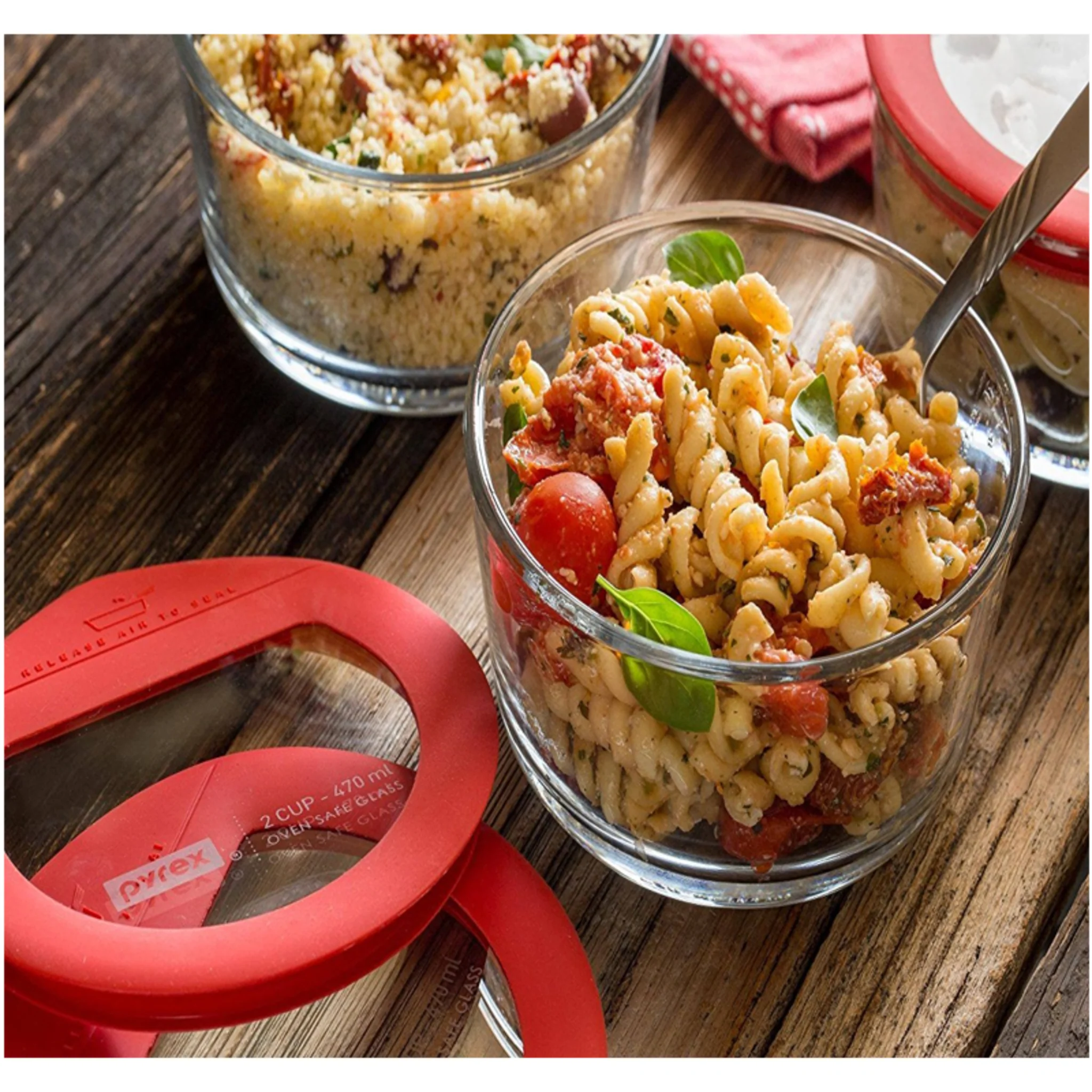 NO LEAK FOOD STORAGE SET - (6 PIECE) - Image 2
