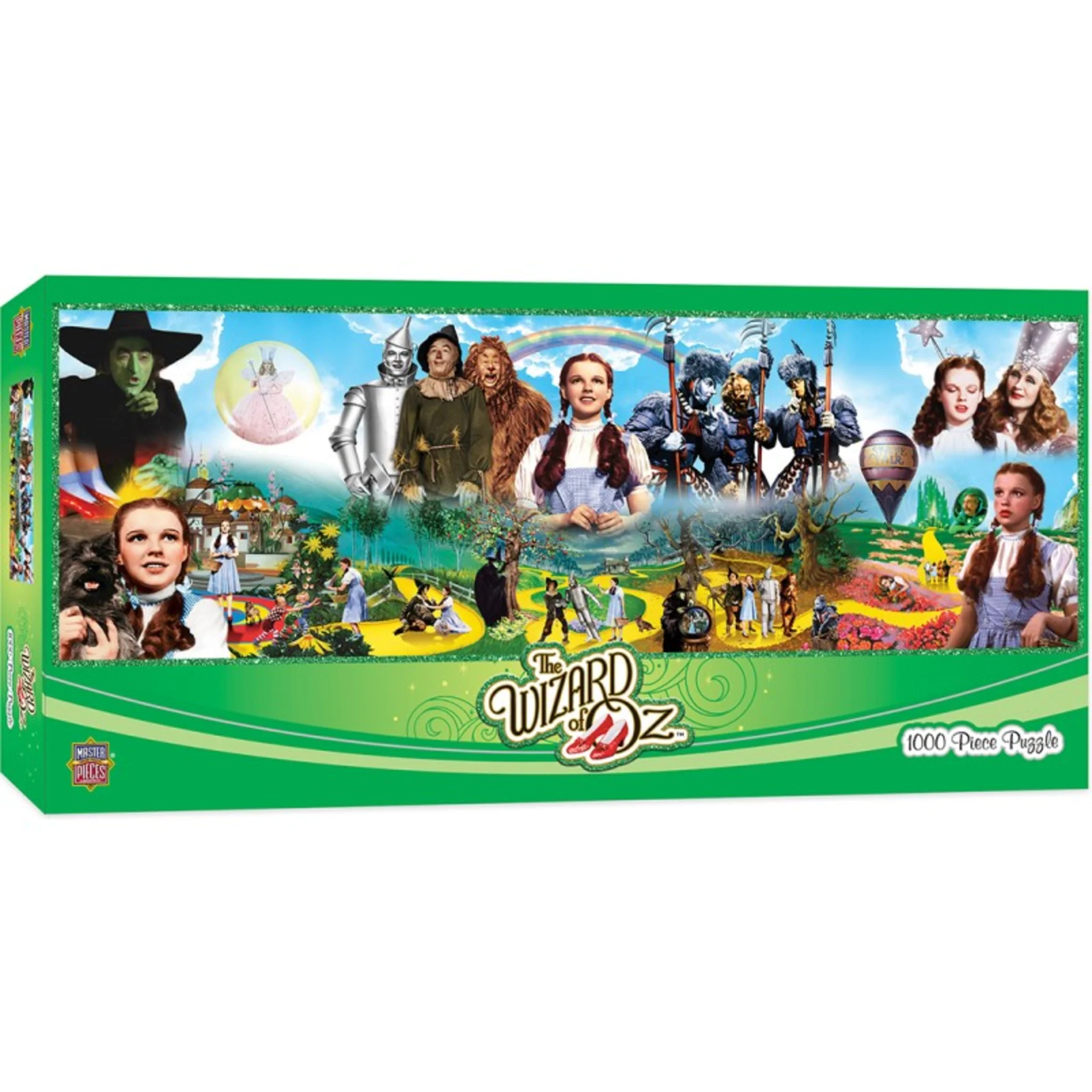 WIZARD OF OZ - FAMOUS FILM SCENES 1000 PIECE PANORAMIC JIGSAW PUZZLE - Image 2