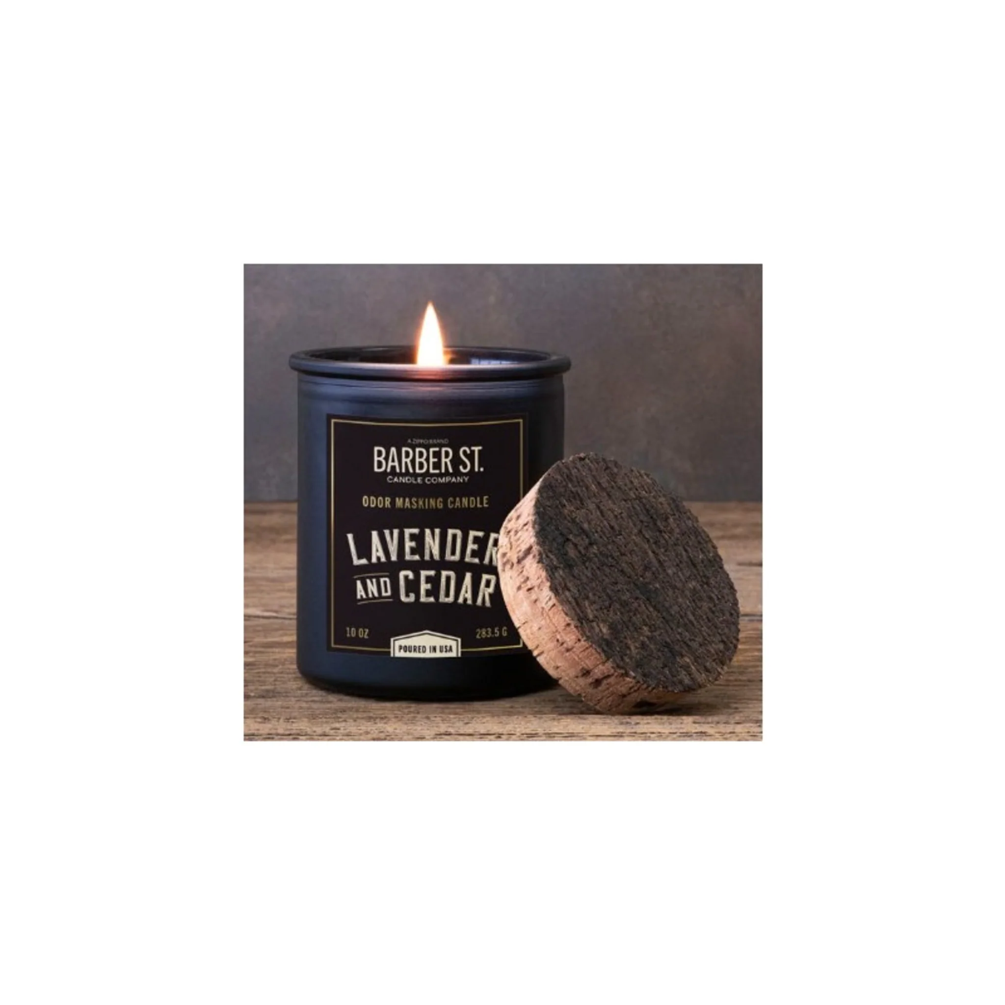 BARBER ST. CANDLE COMPANY - LAVENDER & CEDAR - Image 2