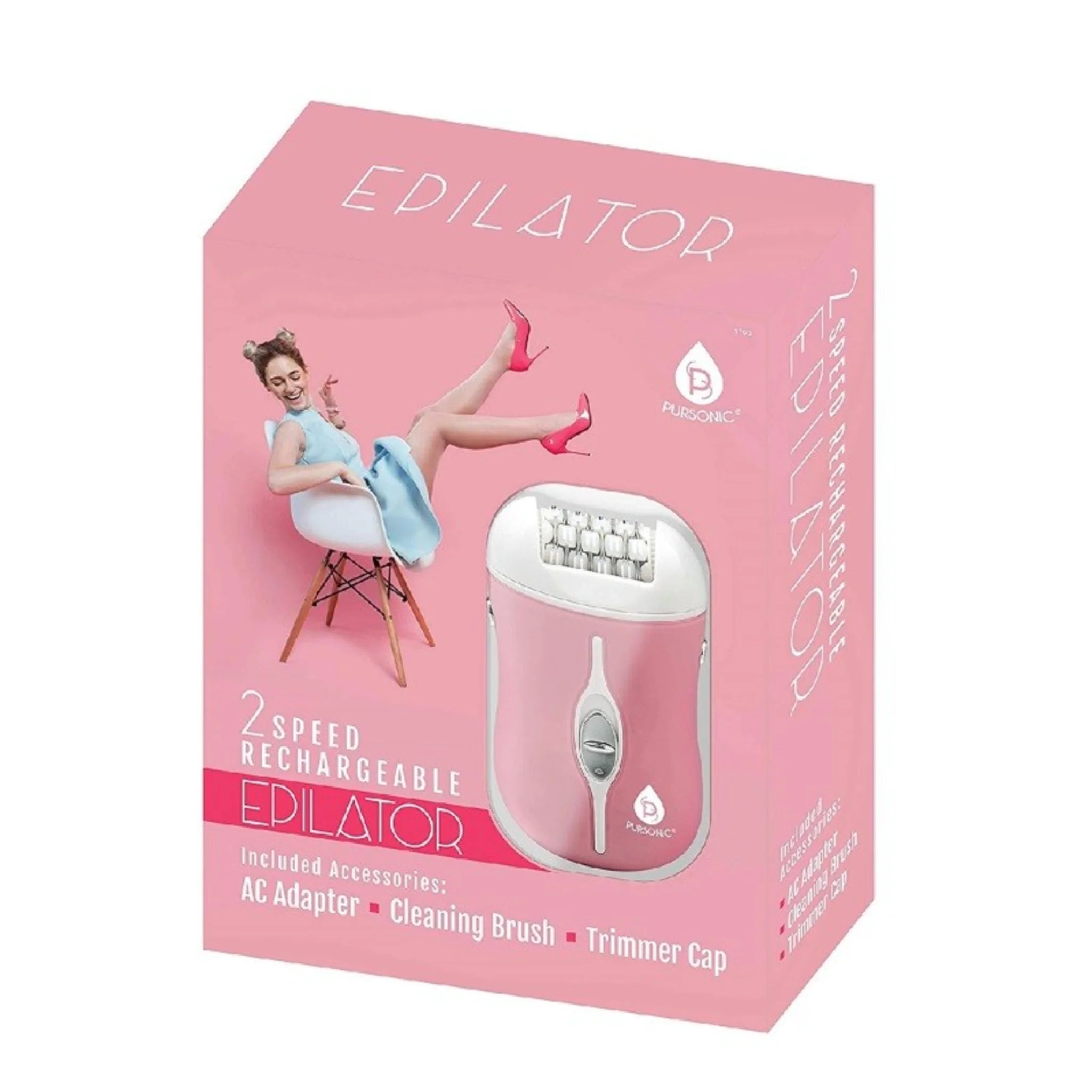RECHARGEABLE EPILATOR & BIKINI TRIMMER - Image 2