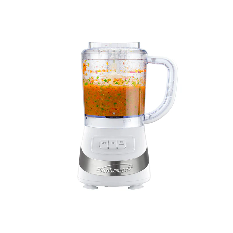 3 CUP FOOD PROCESSOR - (WHITE)