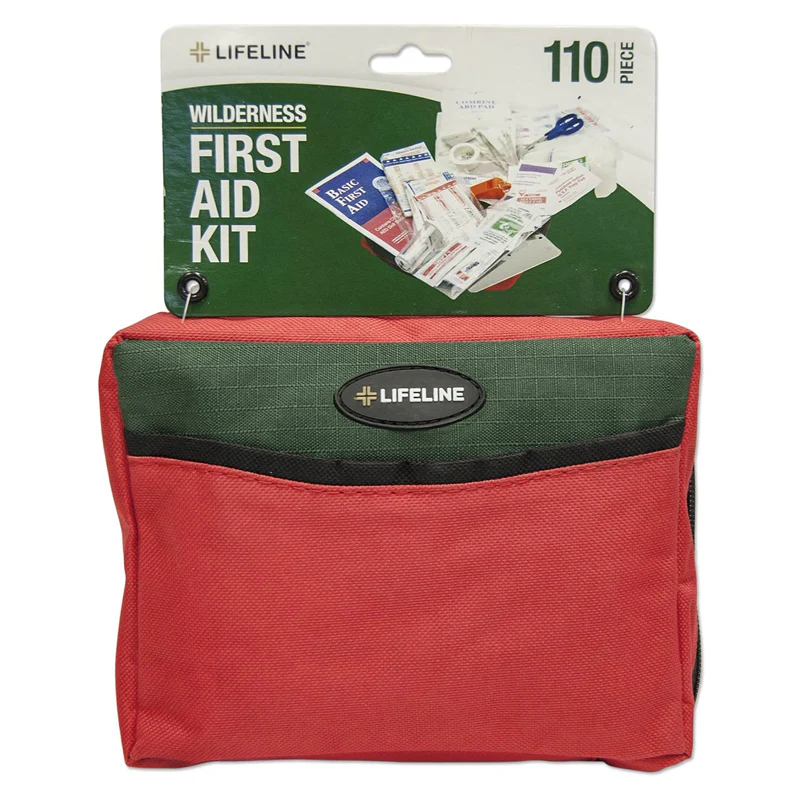 110 - PIECE WILDERNESS FIRST AID KIT
