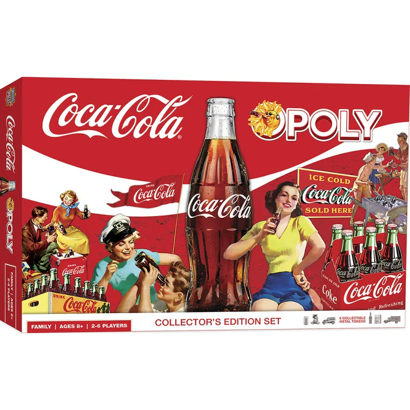 COCA-COLA OPOLY BOARD GAME