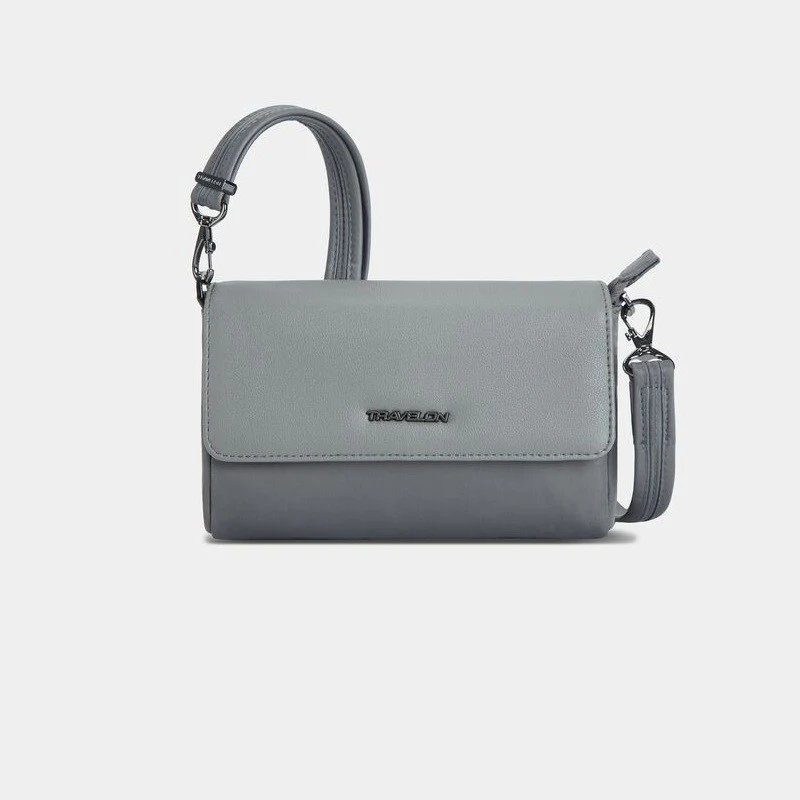 ADDISON ANTI-THEFT CONVERTIBLE BELT BAG - (GRAY)
