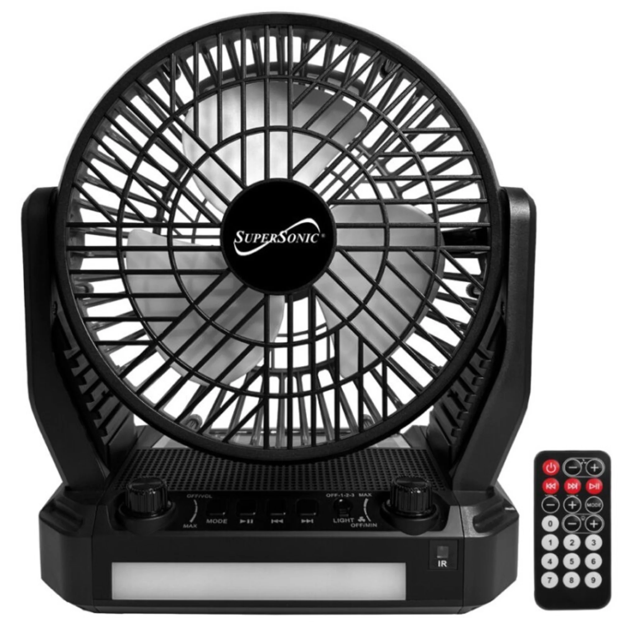 SOLAR POWER SPEAKER WITH FM RADIO FLASHLIGHT AND LANTERN - Image 2