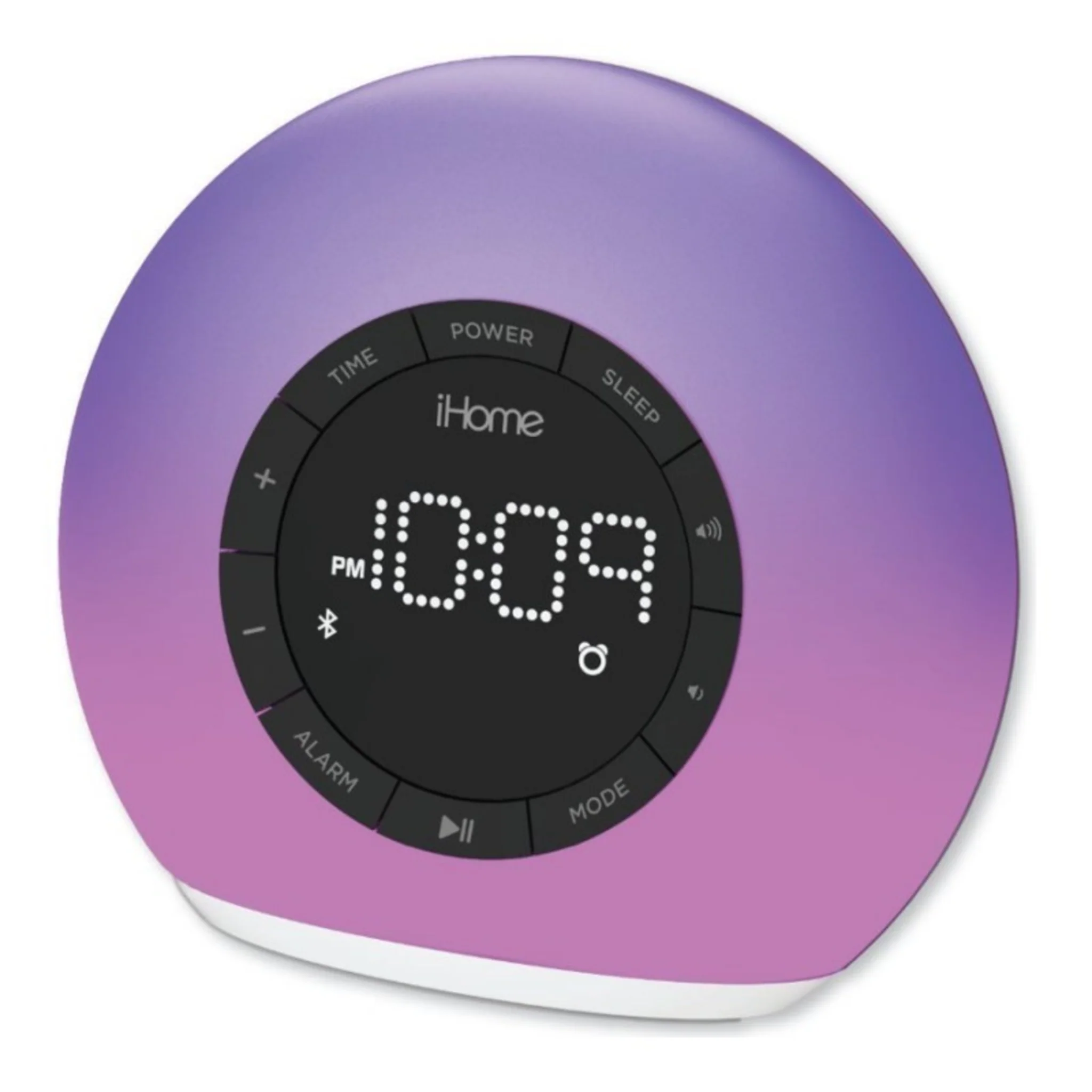 COLOR CHANGING BT FM CLOCK RADIO WITH USB CHARGE - Image 2
