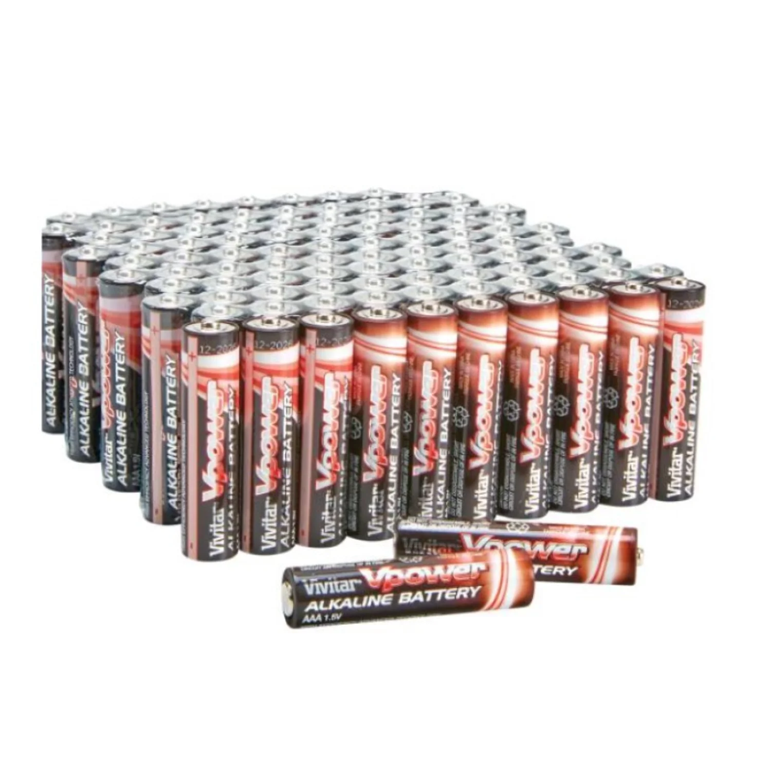 AAA BATTERIES ALKALINE - (100 COUNT) - Image 2