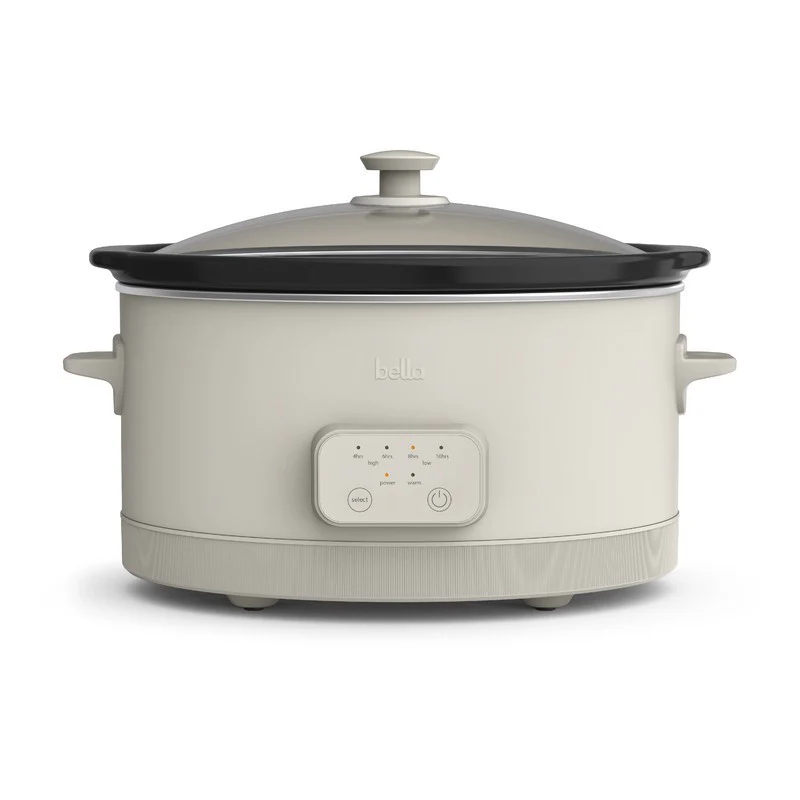6.0 QT PROGRAMMABLE SLOW COOKER - (OATMILK)