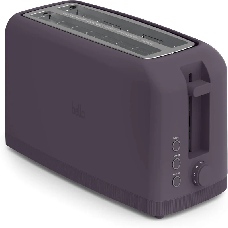 4 SLICE SLIM TOASTER - (PURPLE)