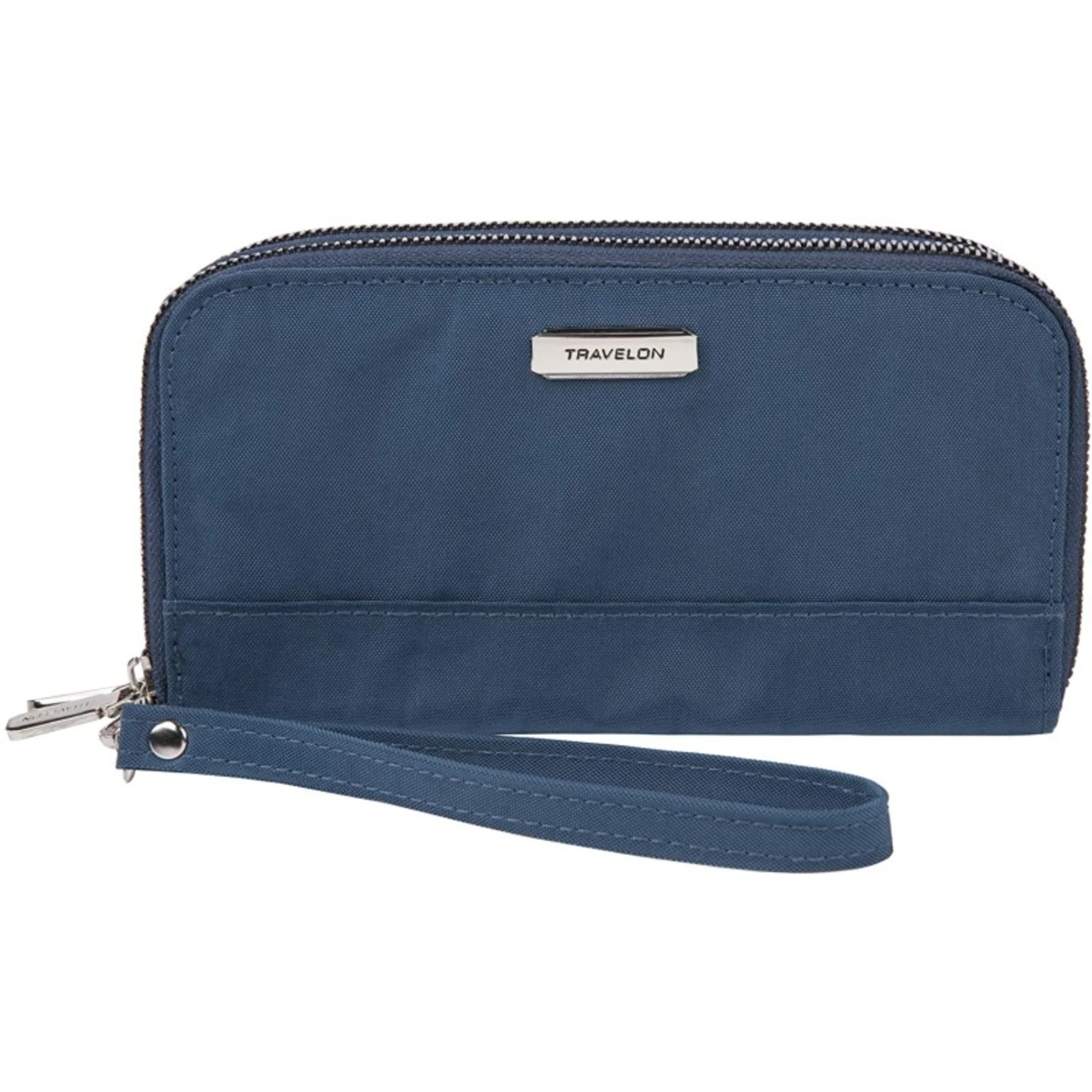 RFID BLOCKING DOUBLE ZIP WALLET - (OCEAN) - Image 2