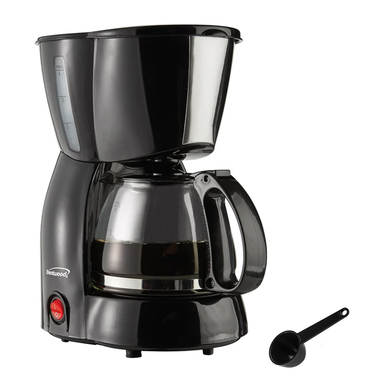 4 CUP - COFFEEMAKER - (BLACK)
