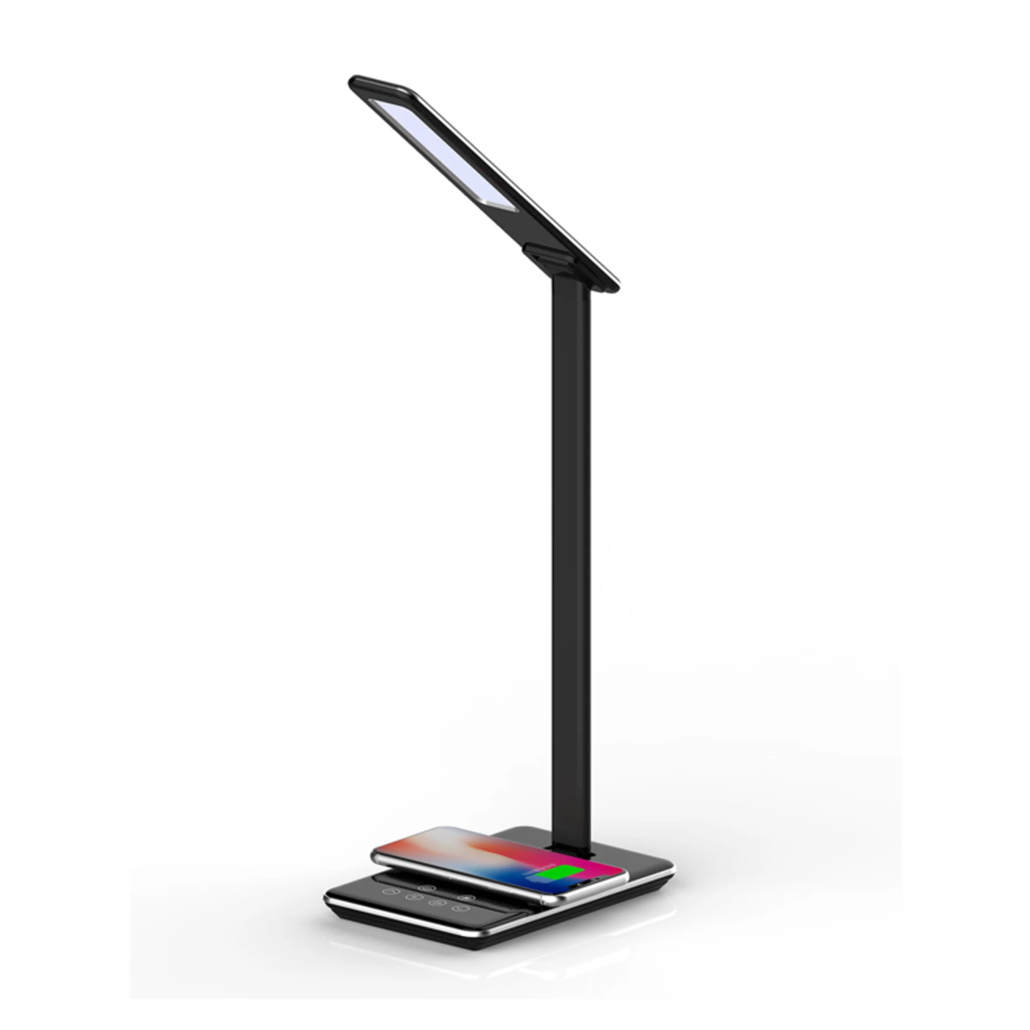 LED DESK LAMP WITH WIRELESS CHARGER - (BLACK) - Image 2