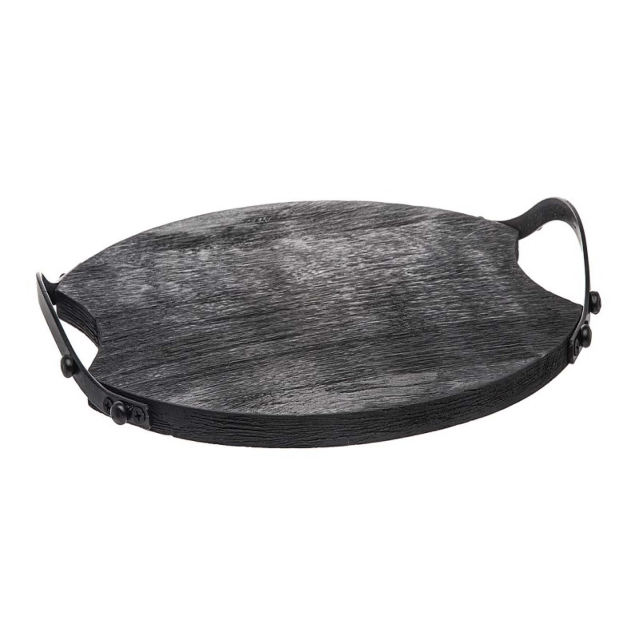 RIDGEWOOD BLACK SMALL SERVING TRAY - Image 2