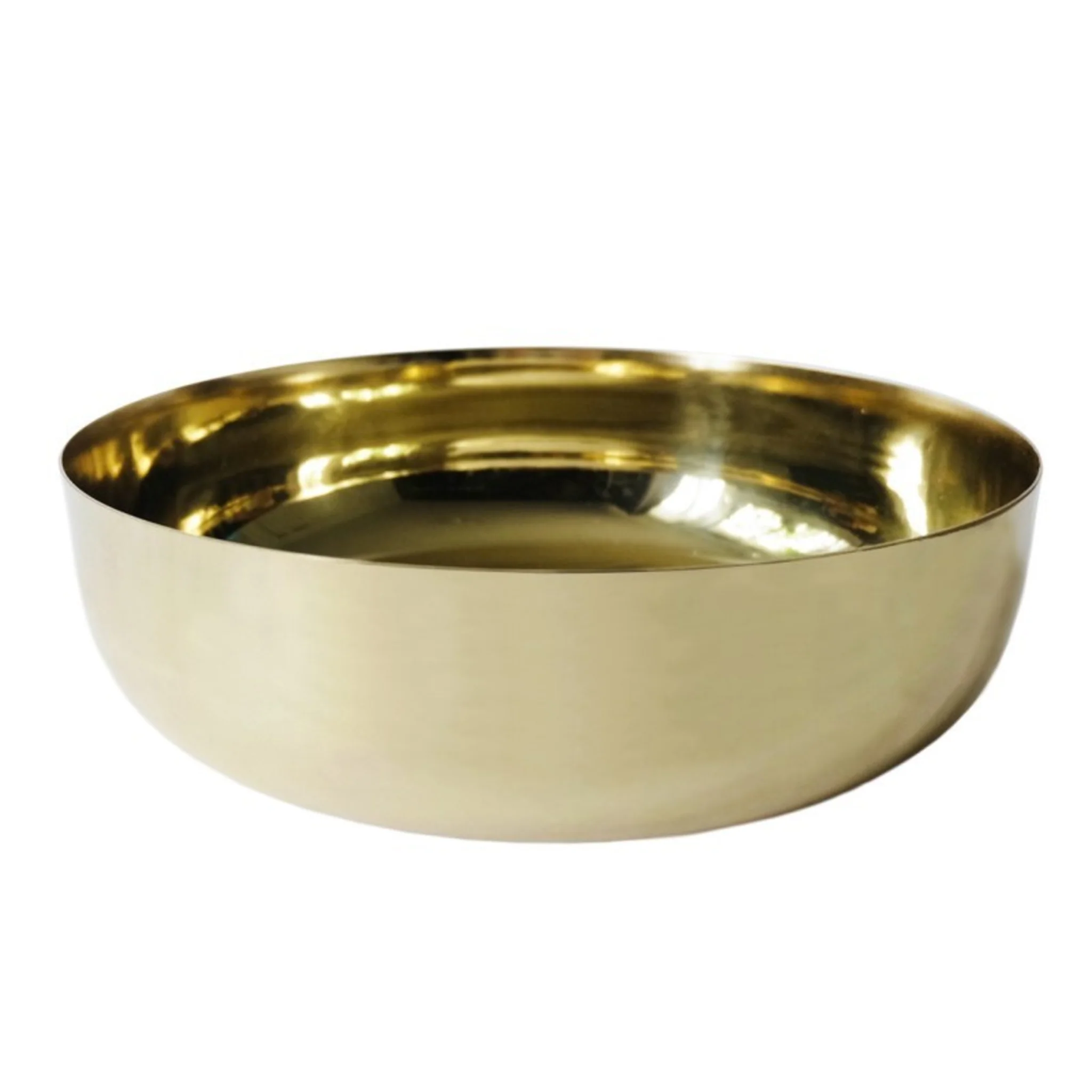 GOLD 10INCH SALAD BOWL WITH FLAIRED EDGE - Image 2