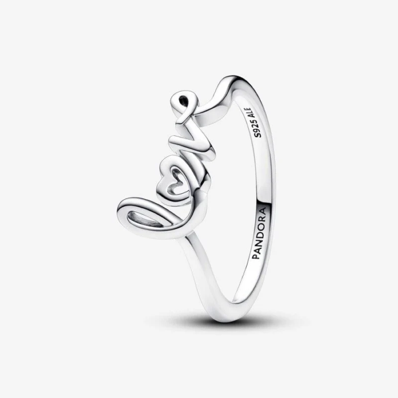 HANDWRITTEN LOVE RING, SIZE 8.5