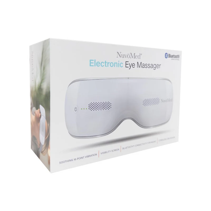BLUETOOTH EYE MASSAGER - (WHITE)