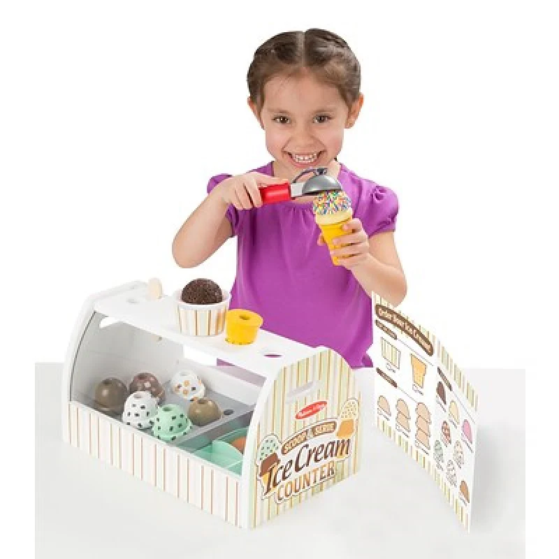 SCOOP & SERVE ICE CREAM COUNTER