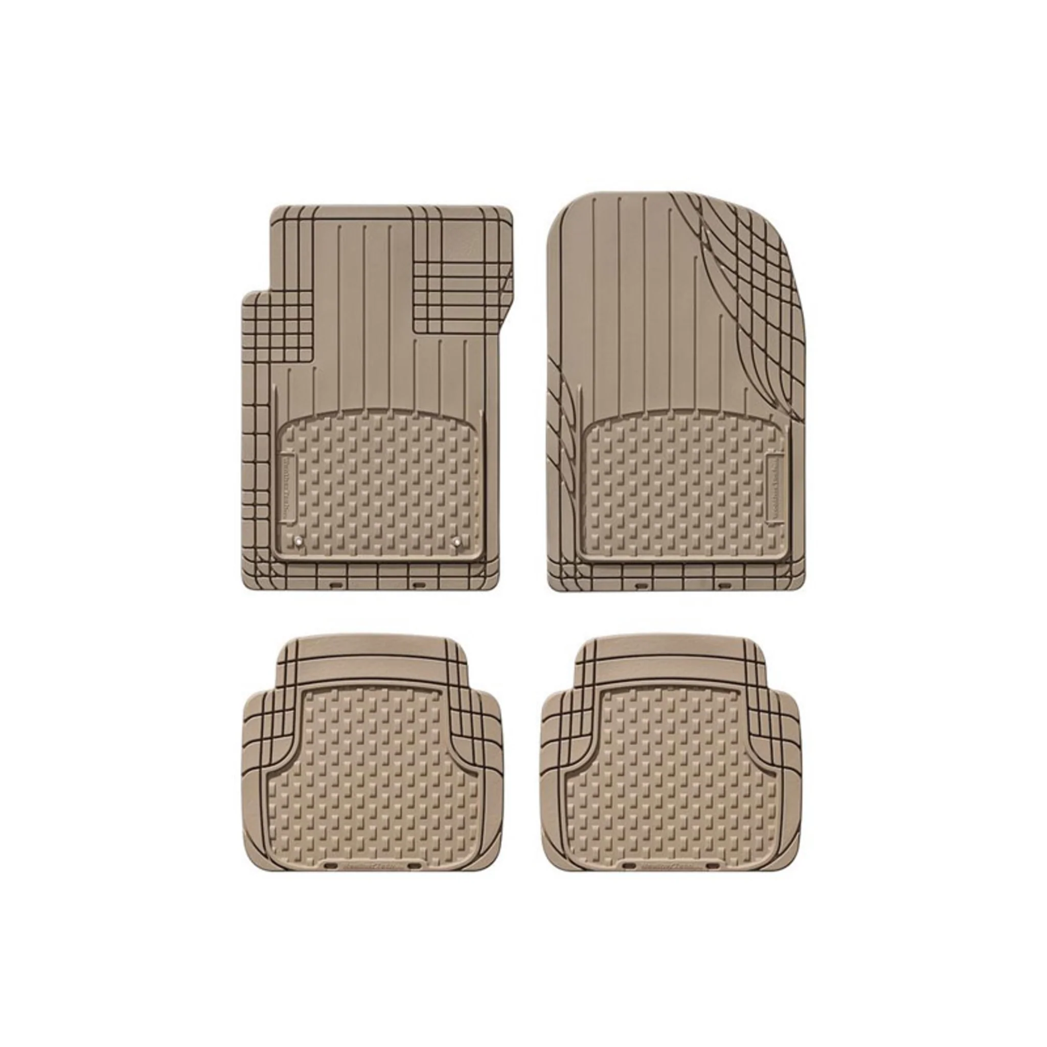 FRONT AND REAR TRIM TO FIT CAR MATS - (TAN) - Image 2