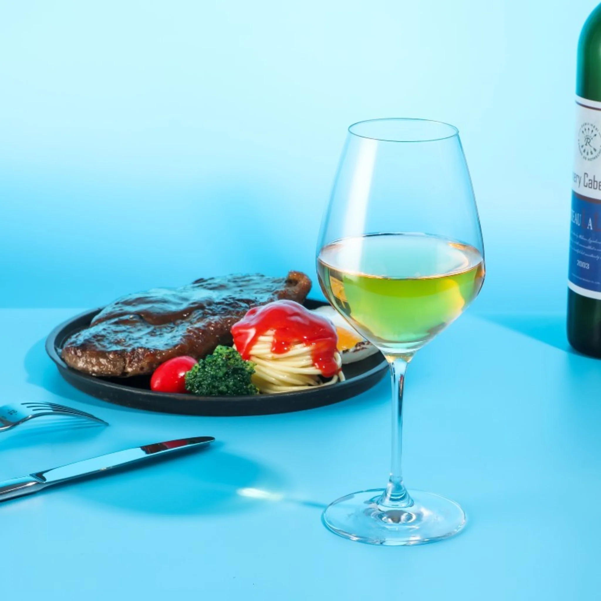 6 PIECES WHITE WINE SET - Image 2