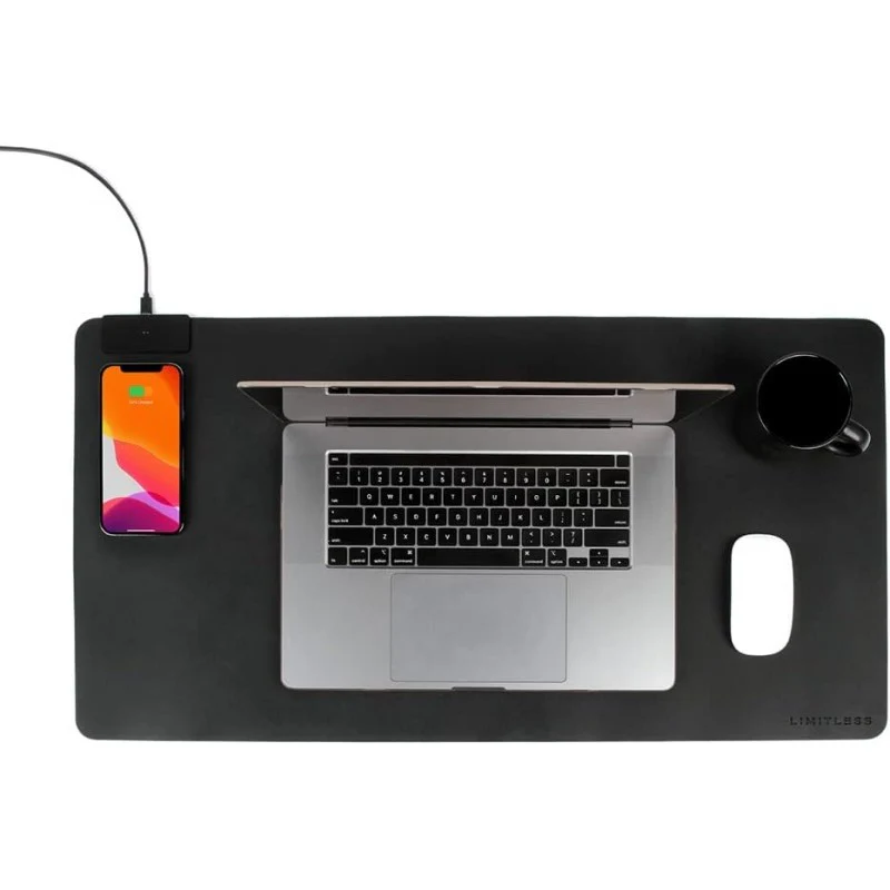 DESKPAD PRO 10W WIRELESS SURFACE MAT WITH CABLE