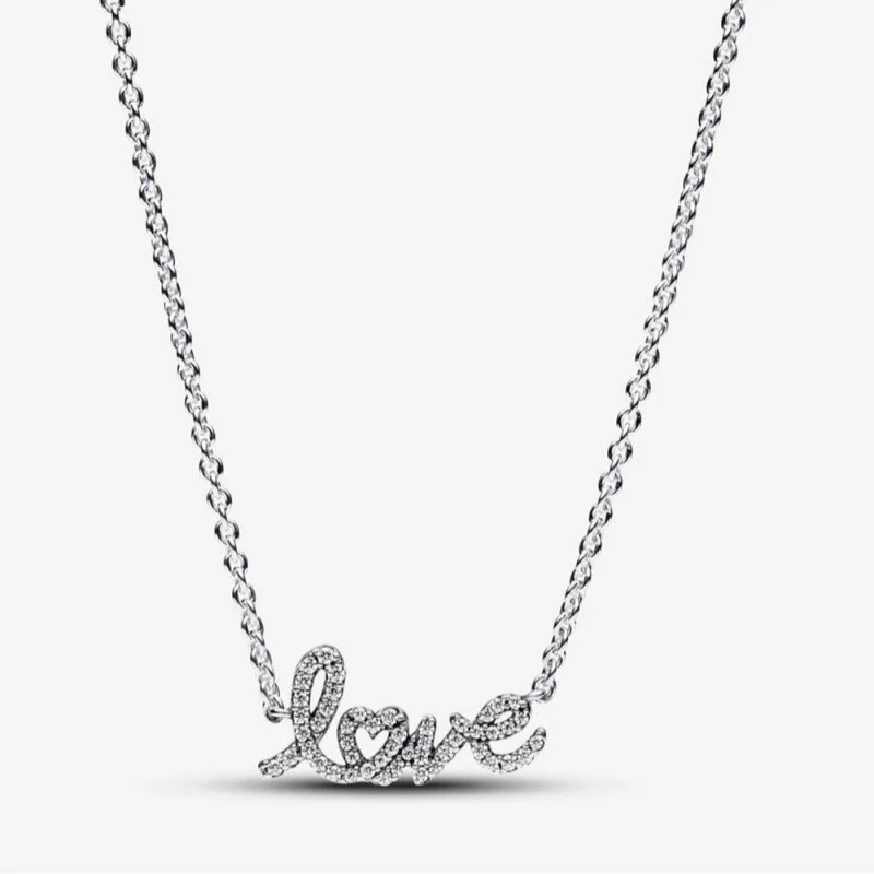 HANDWRITTEN LOVE COLLIER NECKLACE