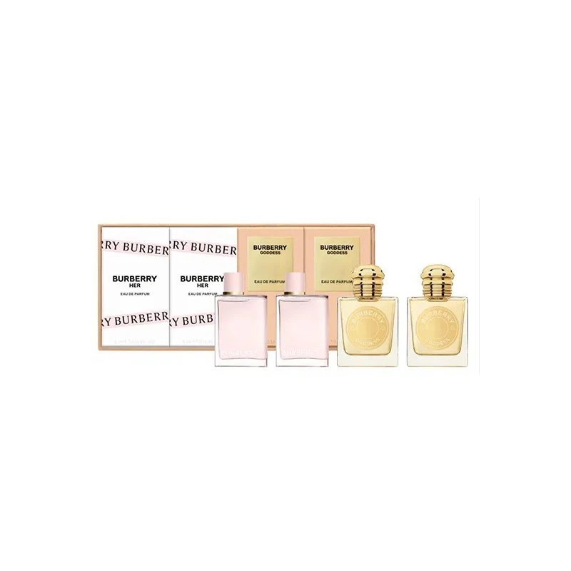 BURBERRY (W) 4 PIECE MINI SET 5ML