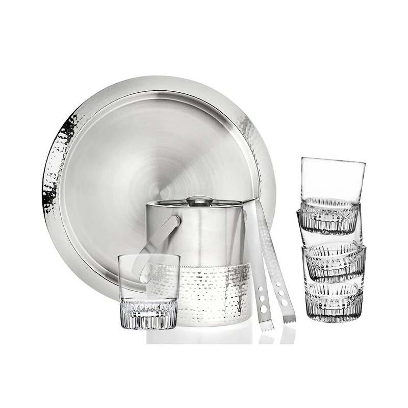 7 - PIECE HAMMERED BAR SET