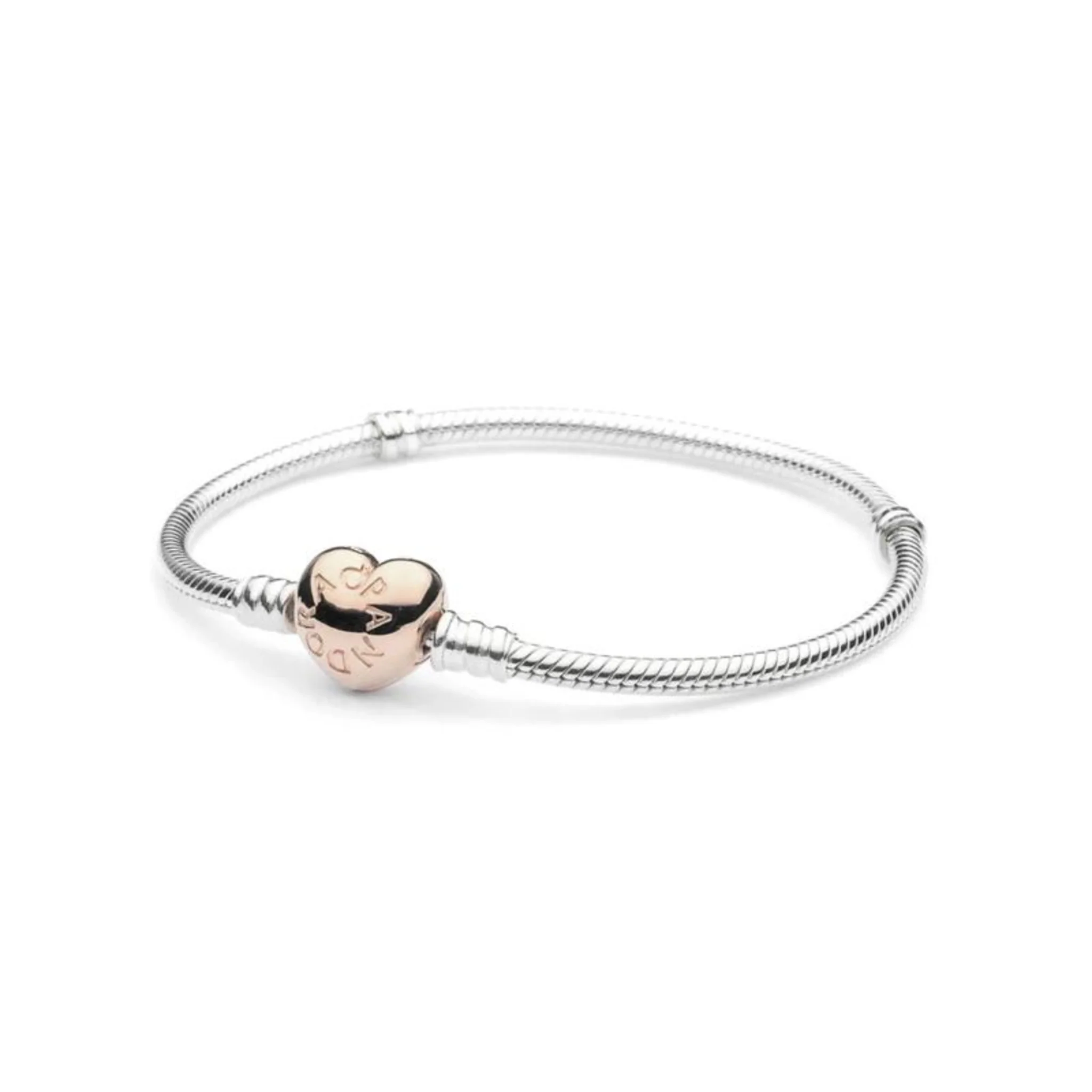 MOMENTS HEART CLASP BRACELET - (SIZE 7.5) - Image 2