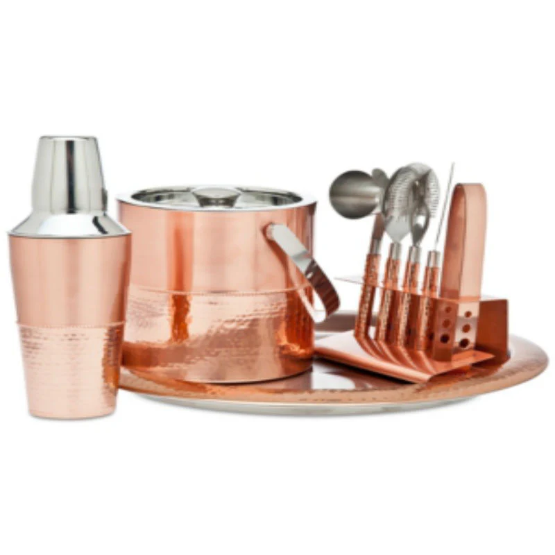COPPER BAR SET - (9 PIECES)