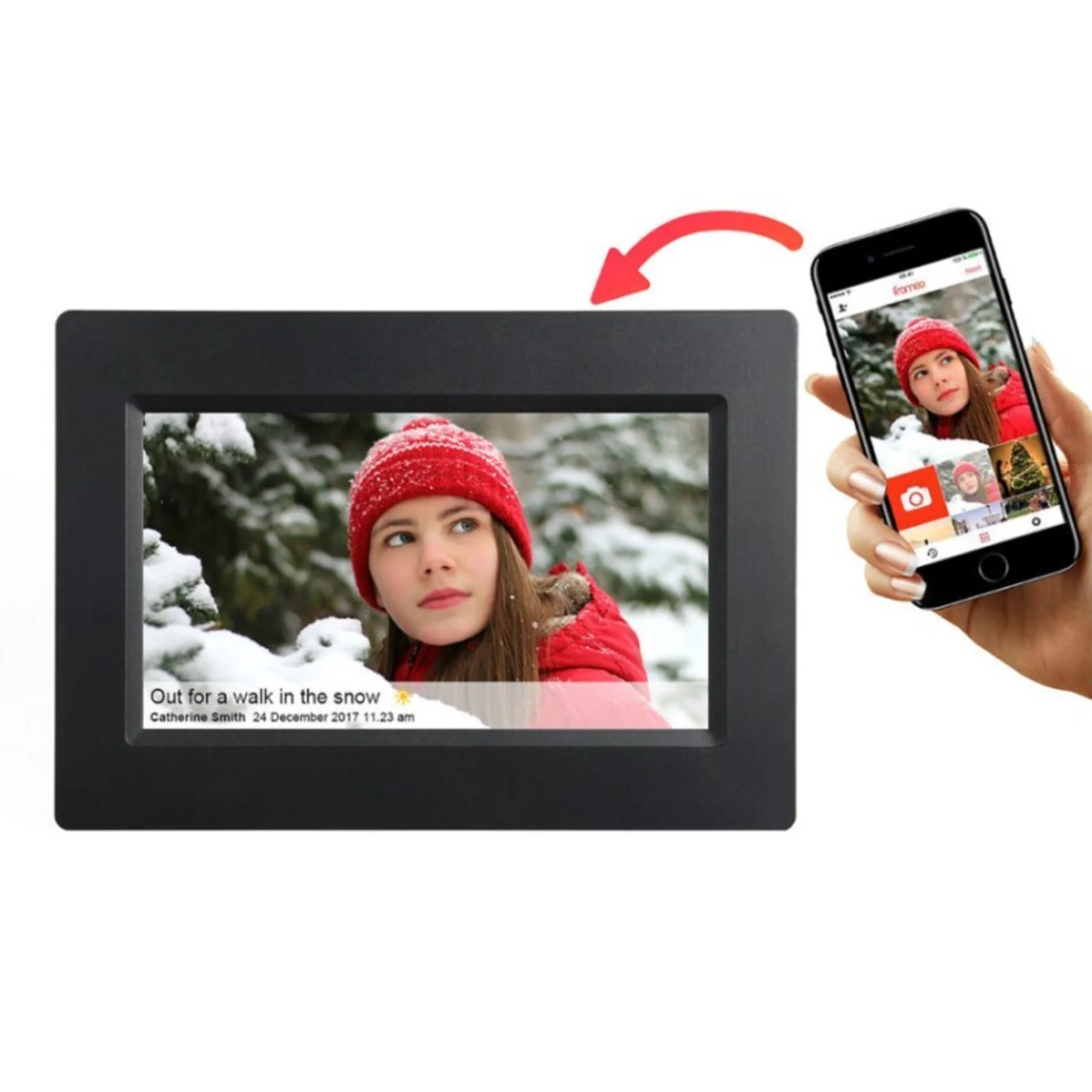 10 INCH SMART PHOTO FRAME - Image 2
