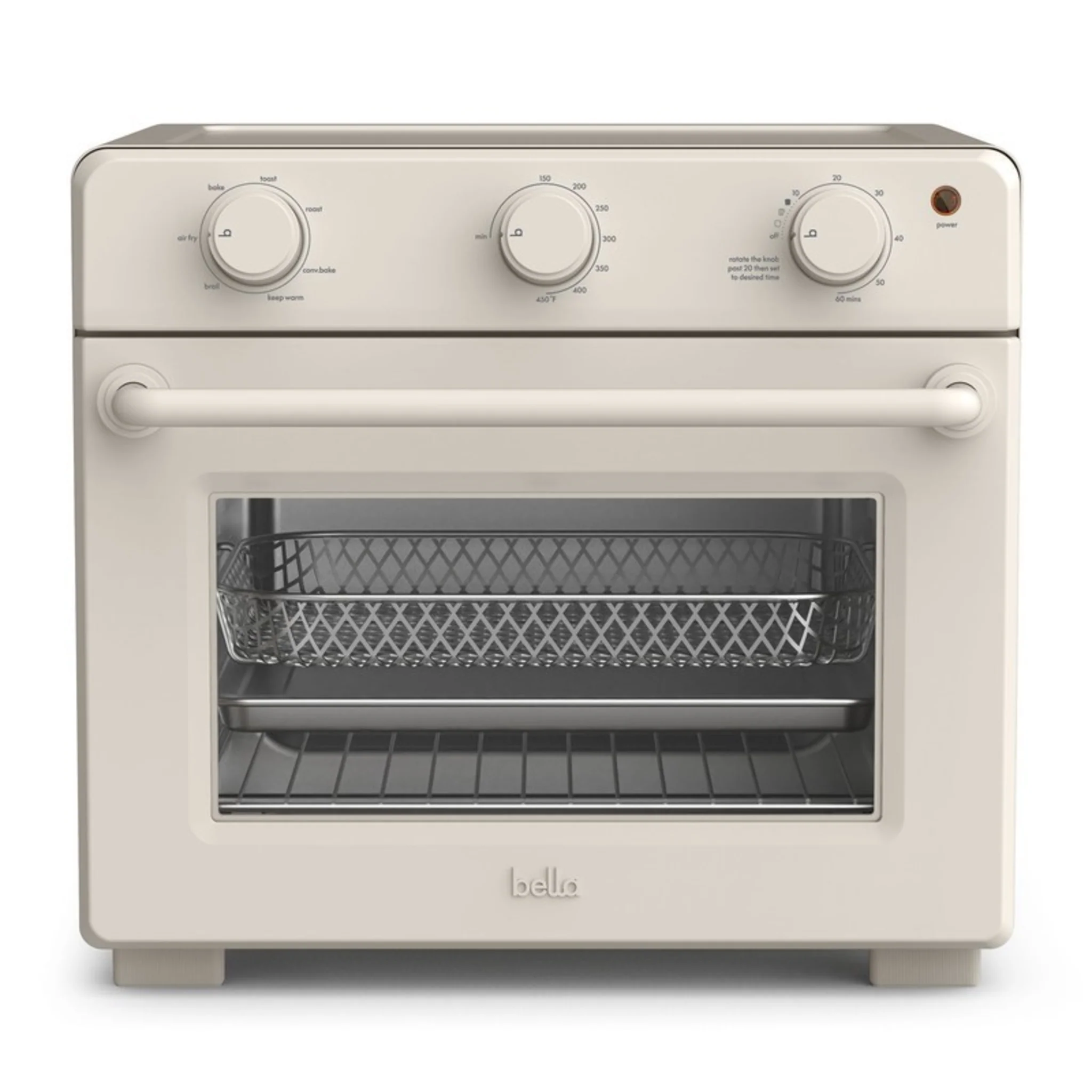 6 SLICE TOASTER OVEN WITH AIR FRYER - (OATMILK) - Image 2