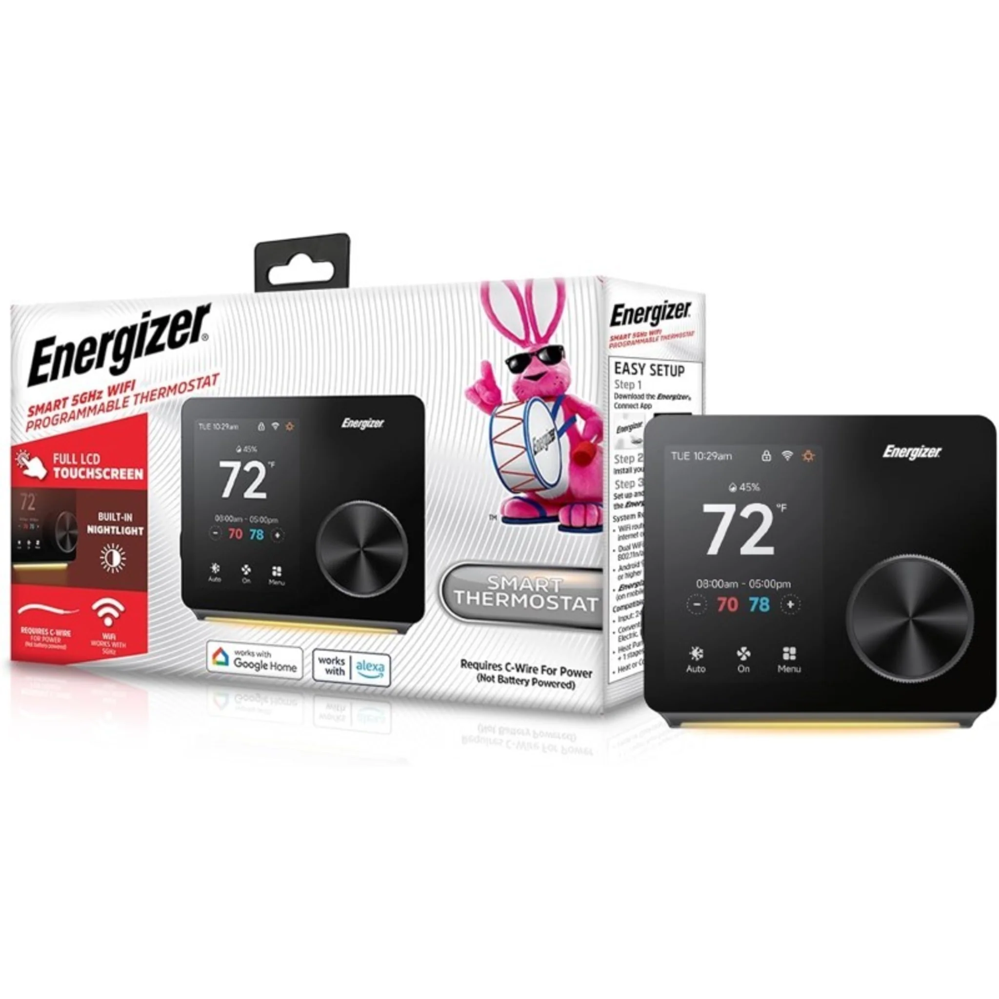 SMART THERMOSTAT WITH NIGHTLIGHT - Image 2