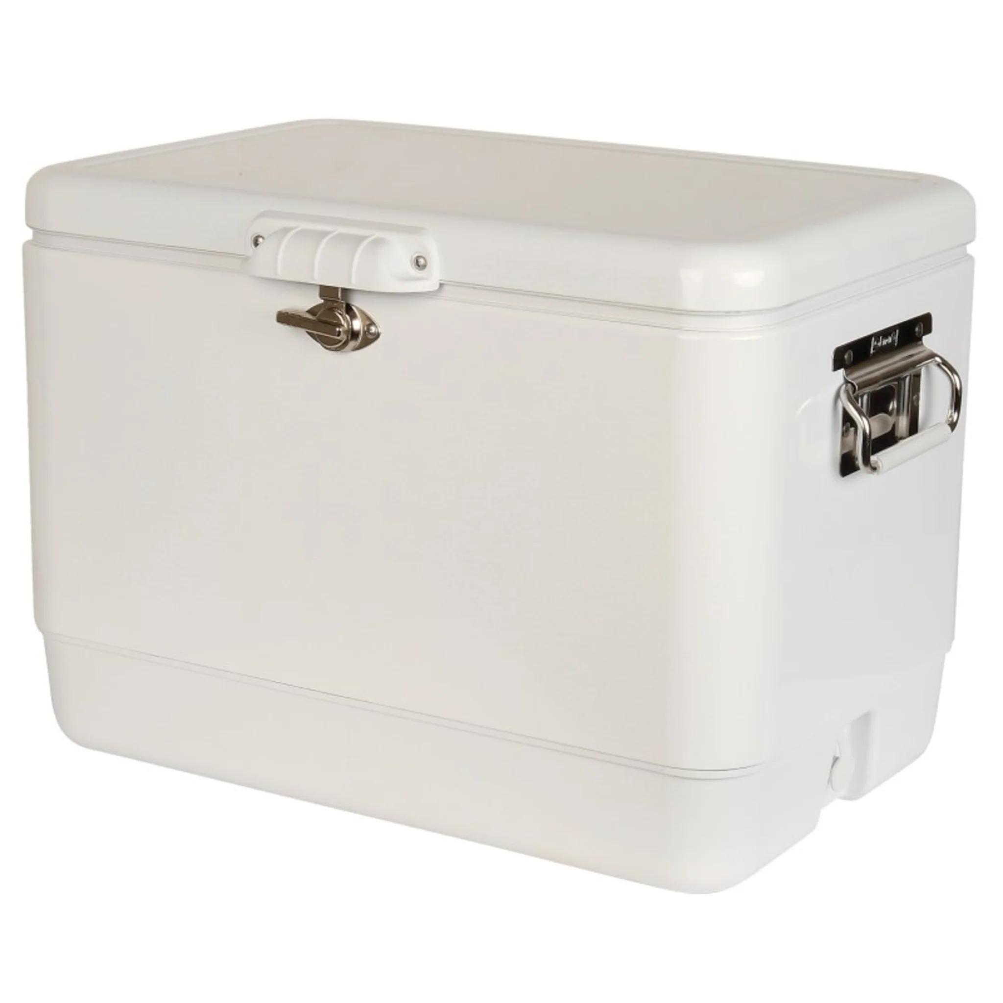 54 - QUART WHITE STEEL CHEST COOLER - Image 2