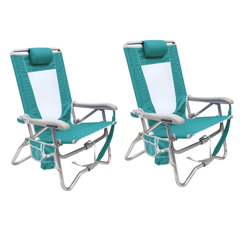 WATERSIDE BI-FOLD BEACH CHAIR SET