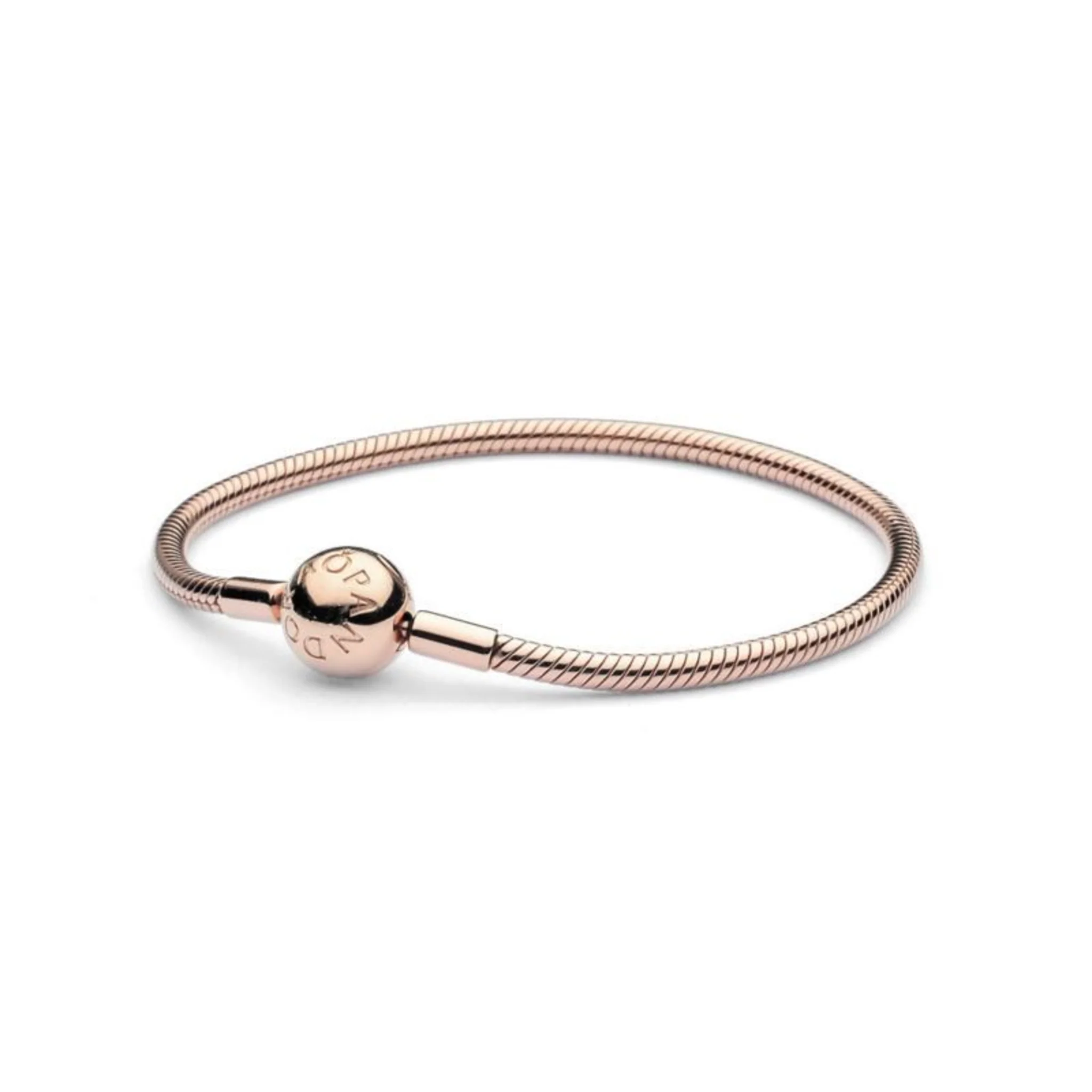 MOMENTS SNAKE CHAIN BRACELET, ROSE GOLD - Image 2