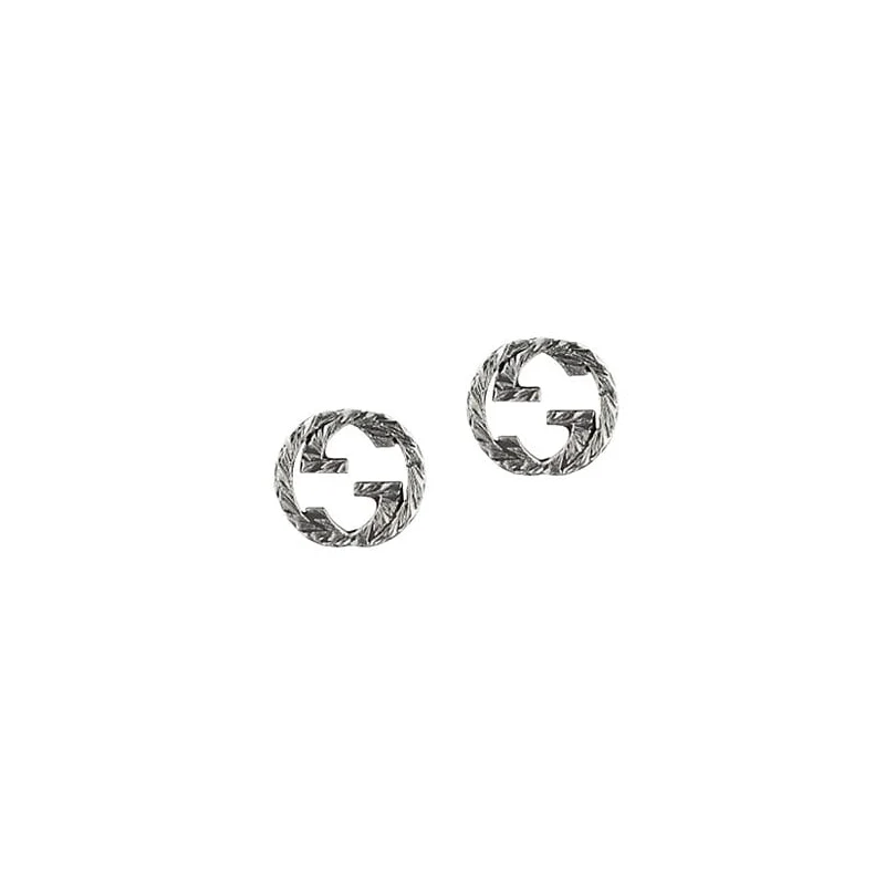 INTERLOCKING G EARRINGS