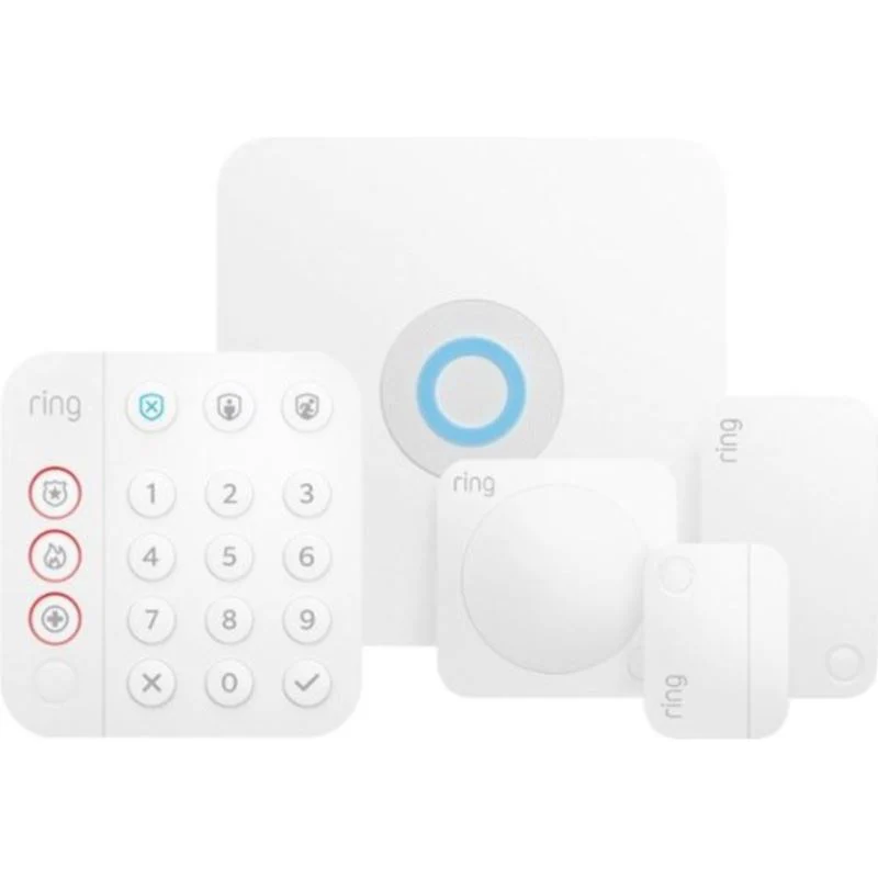 WIRELESS ALARM HOME SECURITY KIT - (5 PIECE)