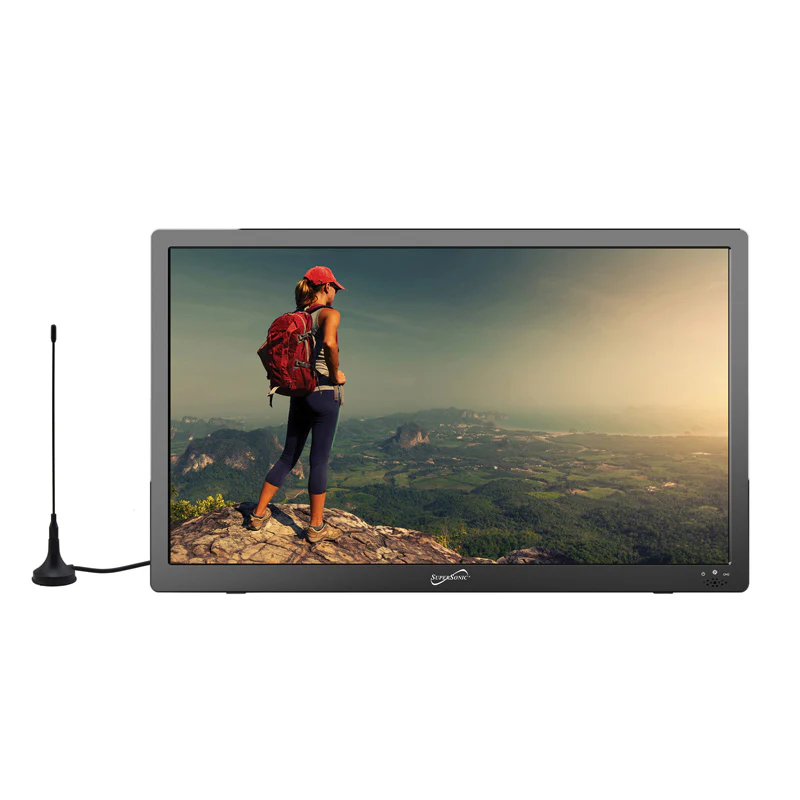 16 - INCH PORTABLE LED TV WITH HDMI AND FM RADIO