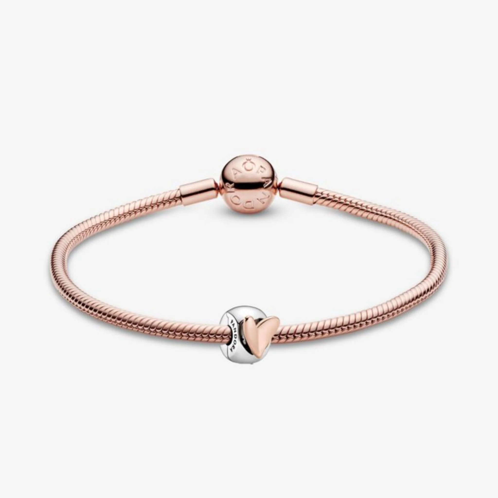 FLOATING HEART BRACELET - (SIZE 7.5) - Image 2