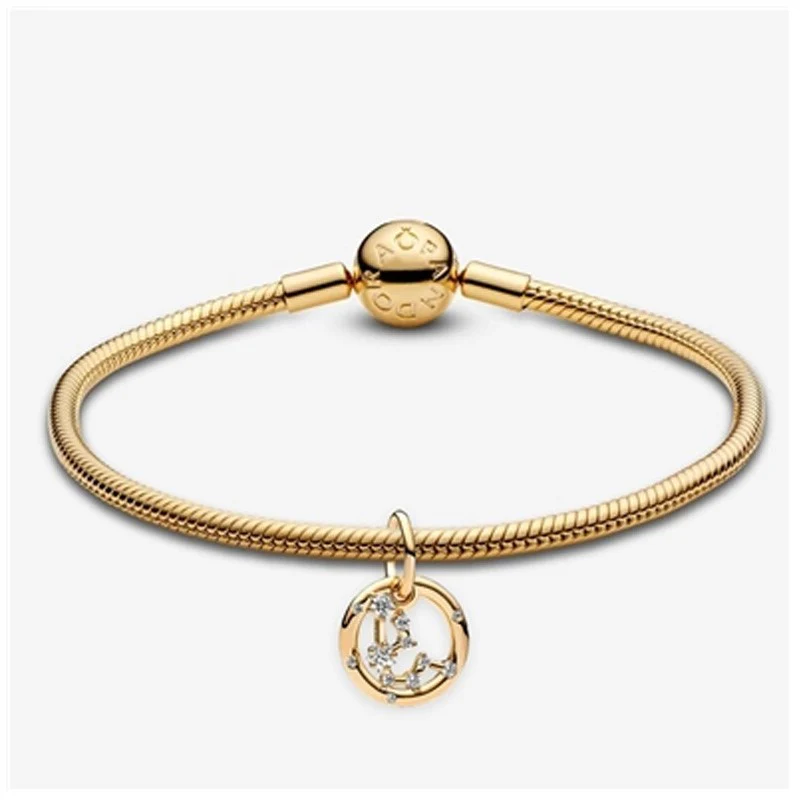 ZODIAC AQUARIUS BRACELET - (7.5 INCHES)
