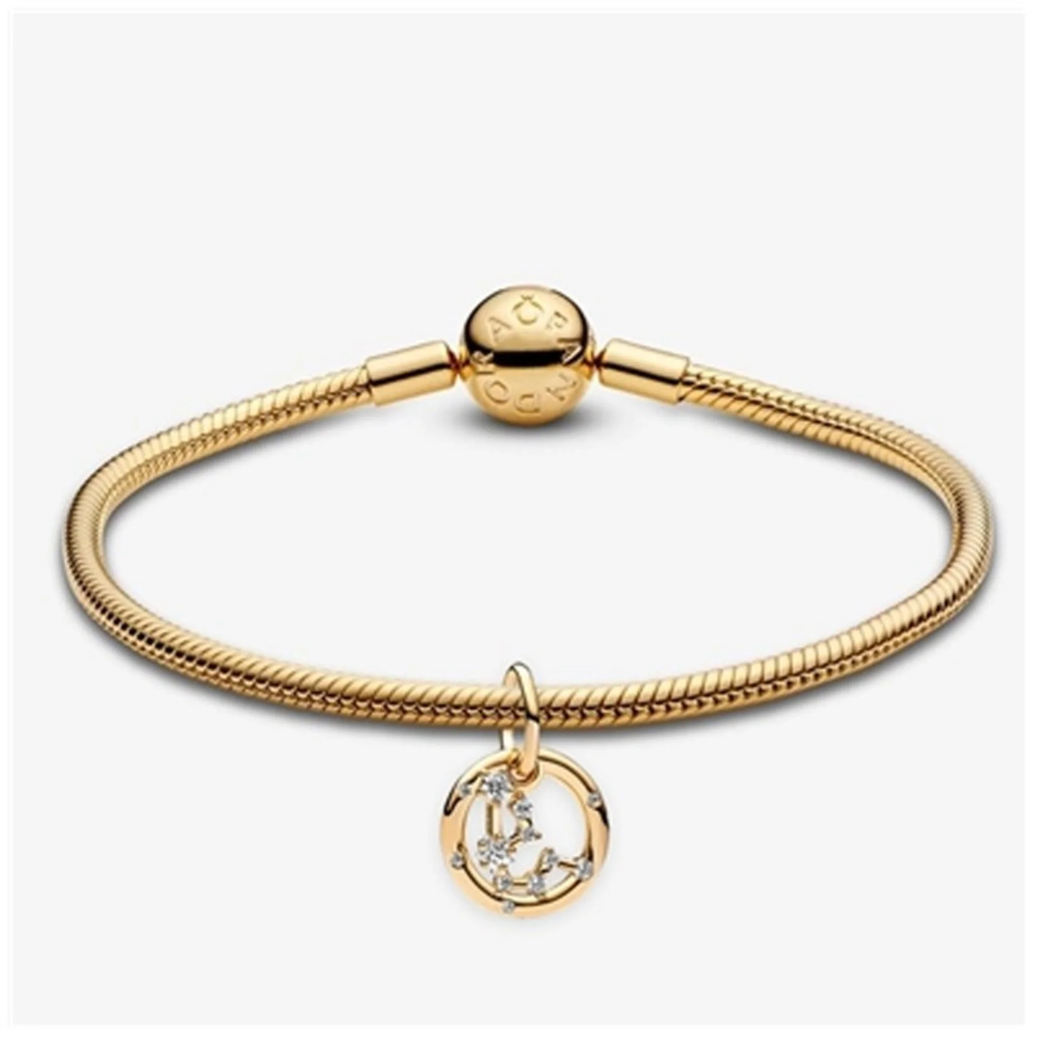 ZODIAC AQUARIUS BRACELET - (7.5 INCHES) - Image 2