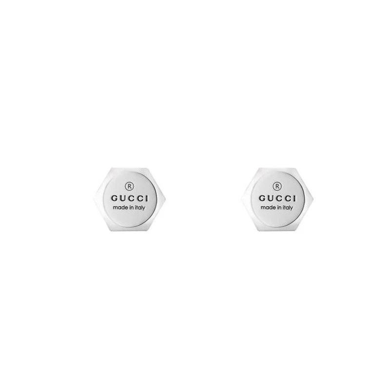 TRADEMARK STUD EARRINGS - STERLING SILVER 0.4"