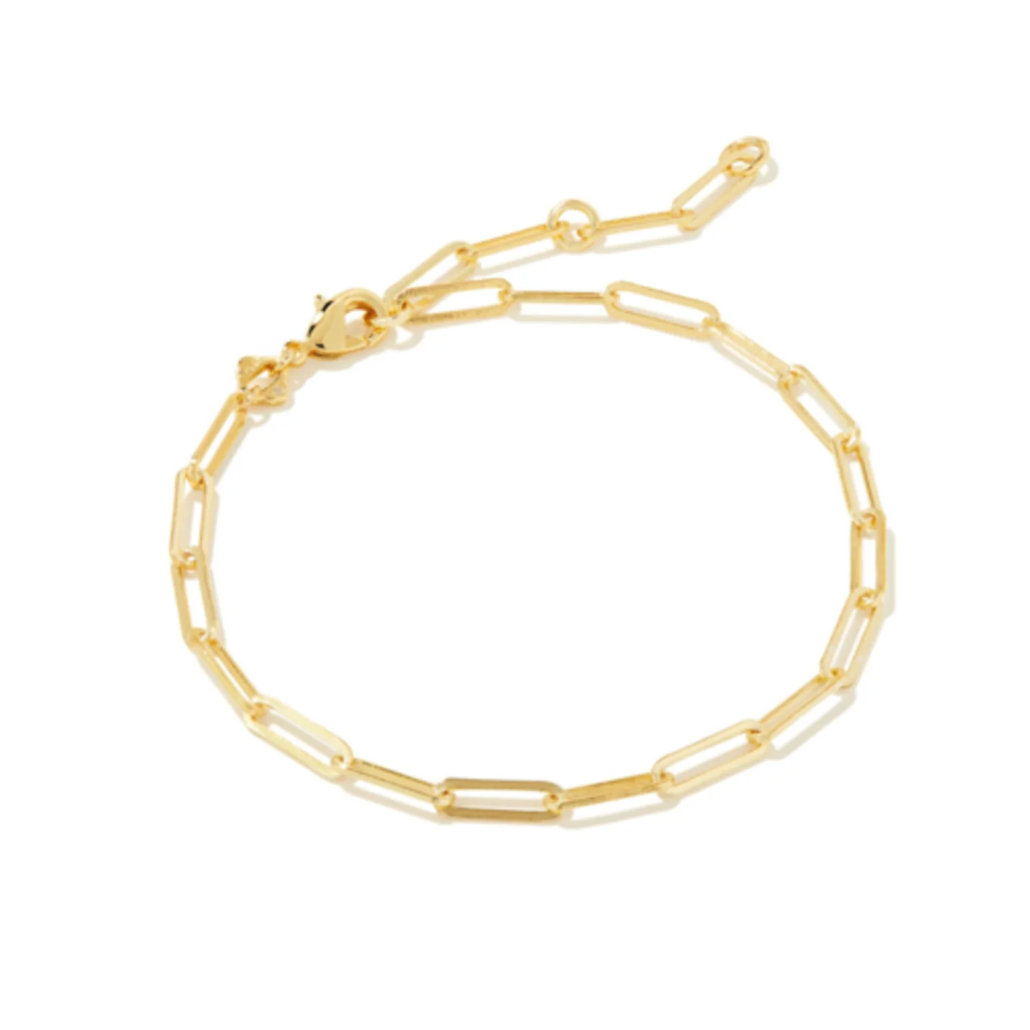 KENDRA SCOTT COURTNEY PAPERCLIP BRACELET IN GOLD - Image 2