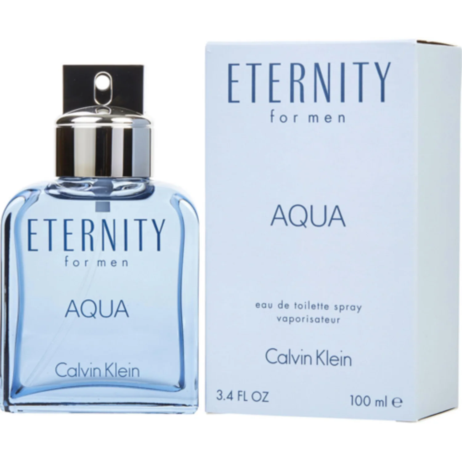 CALVIN KLEIN ETERNITY AQUA FOR MEN EAU DE TOILETTE - 3.4 FL OZ - Image 2